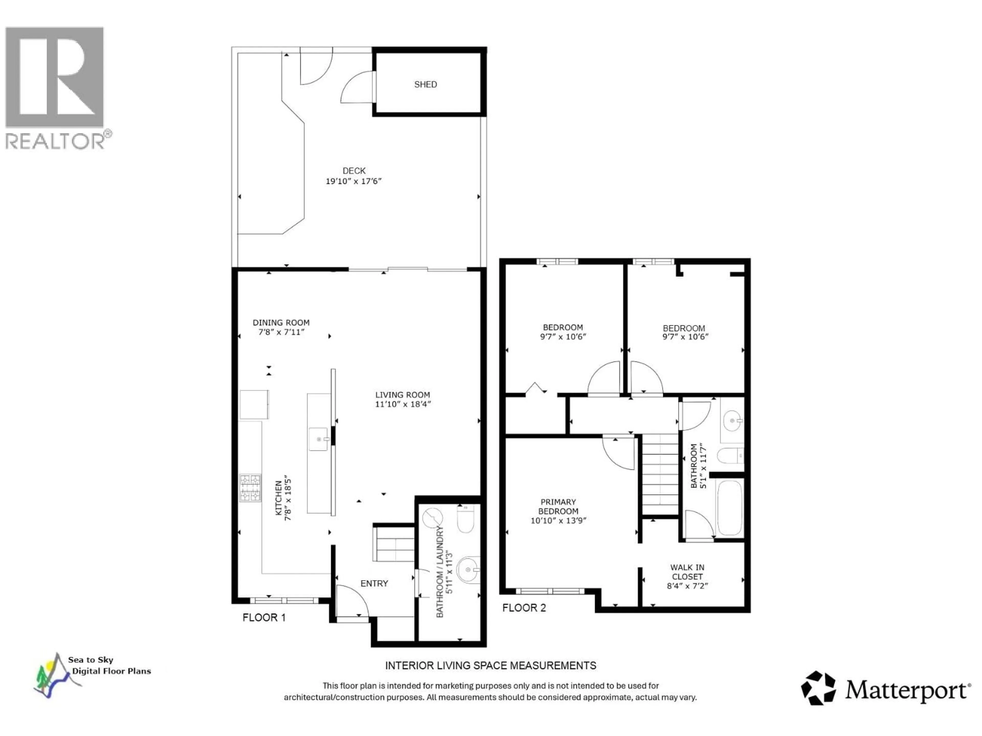 Floor plan for 7 - 38455 WILSON CRESCENT, Squamish British Columbia V8B0B4