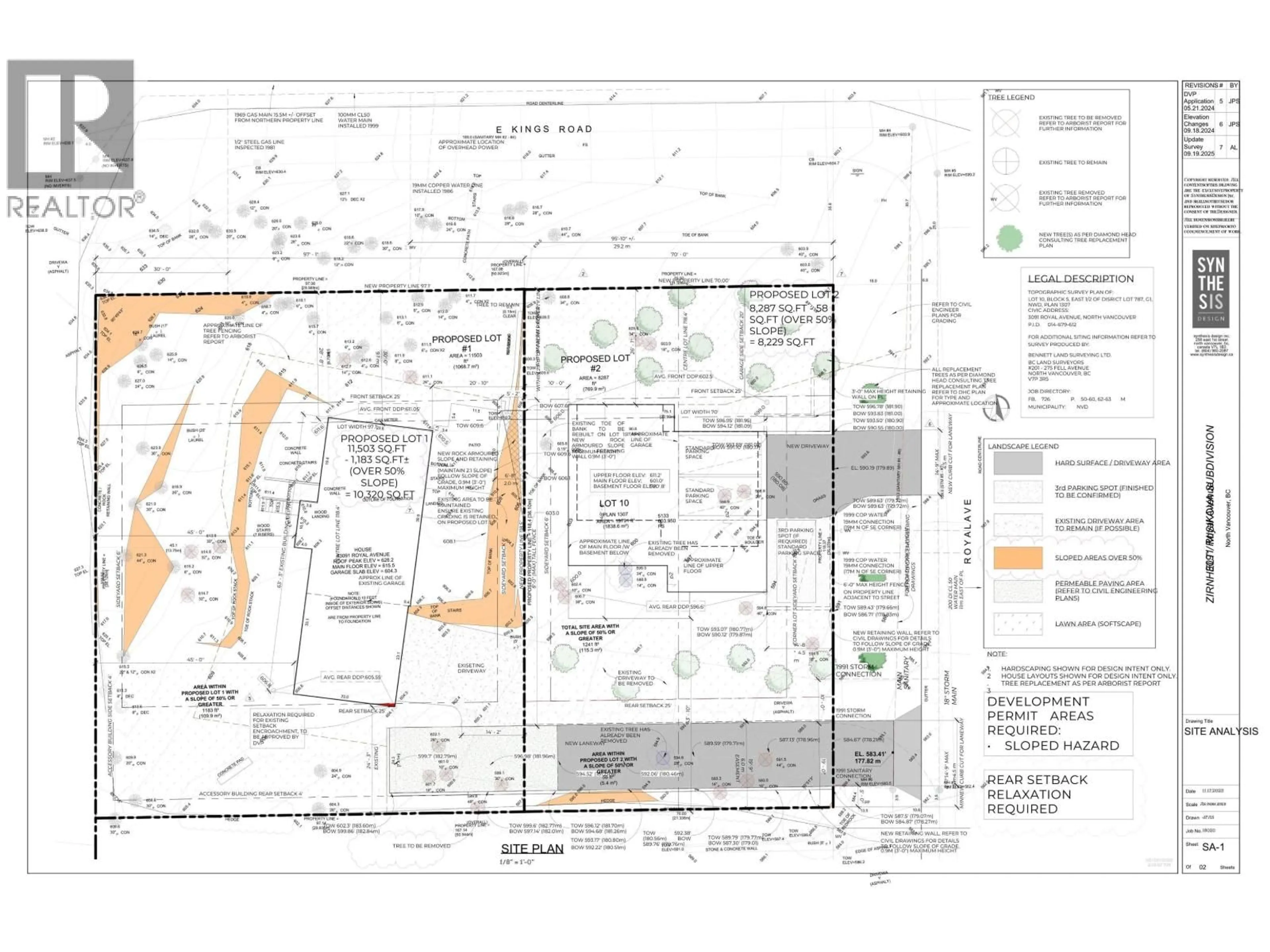 Floor plan for LOT 2 - 3091 ROYAL AVENUE, North Vancouver British Columbia V7K1Y6