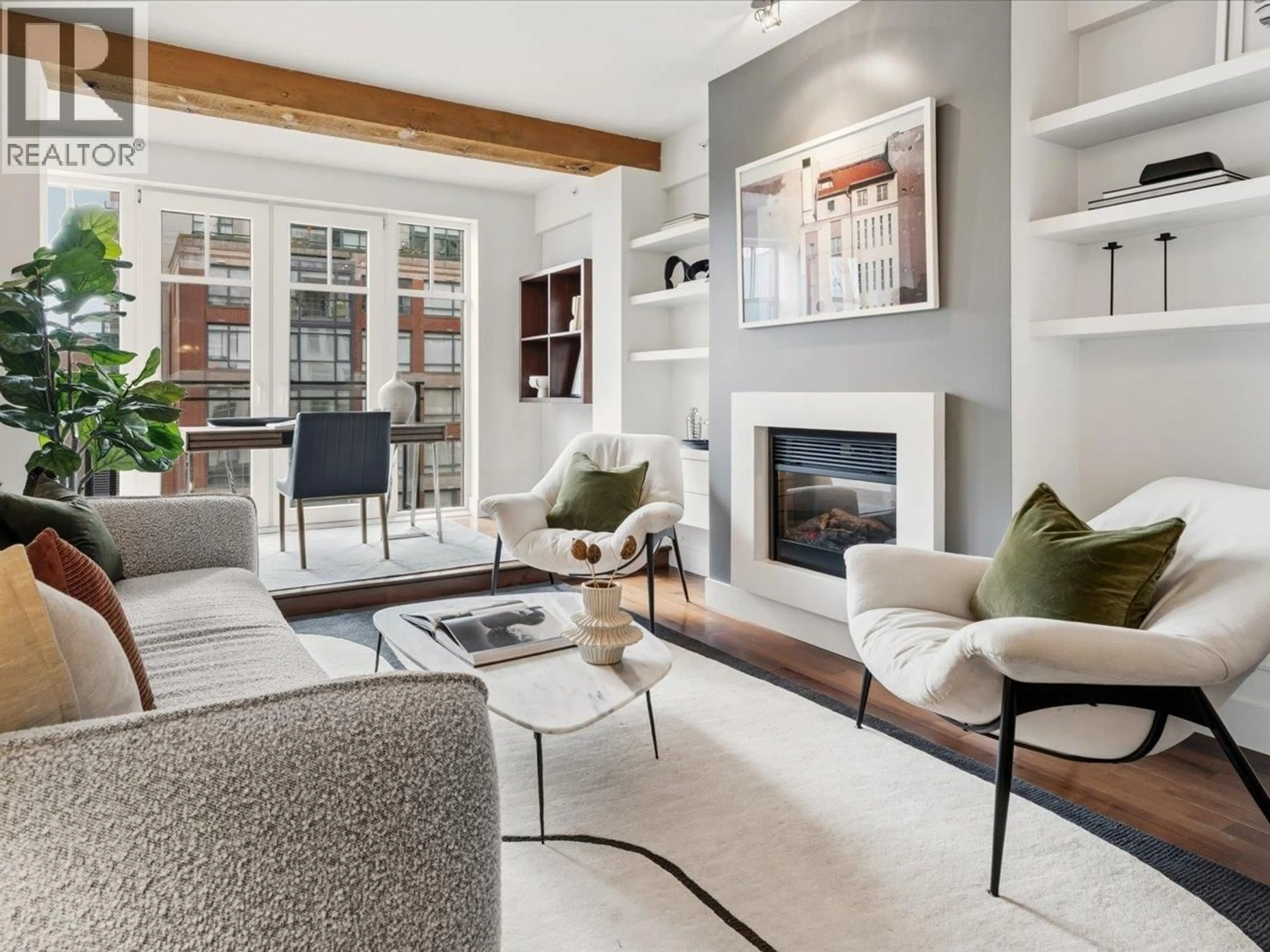 Living room with furniture, unknown for 301 - 1275 HAMILTON STREET, Vancouver British Columbia V6B1E2