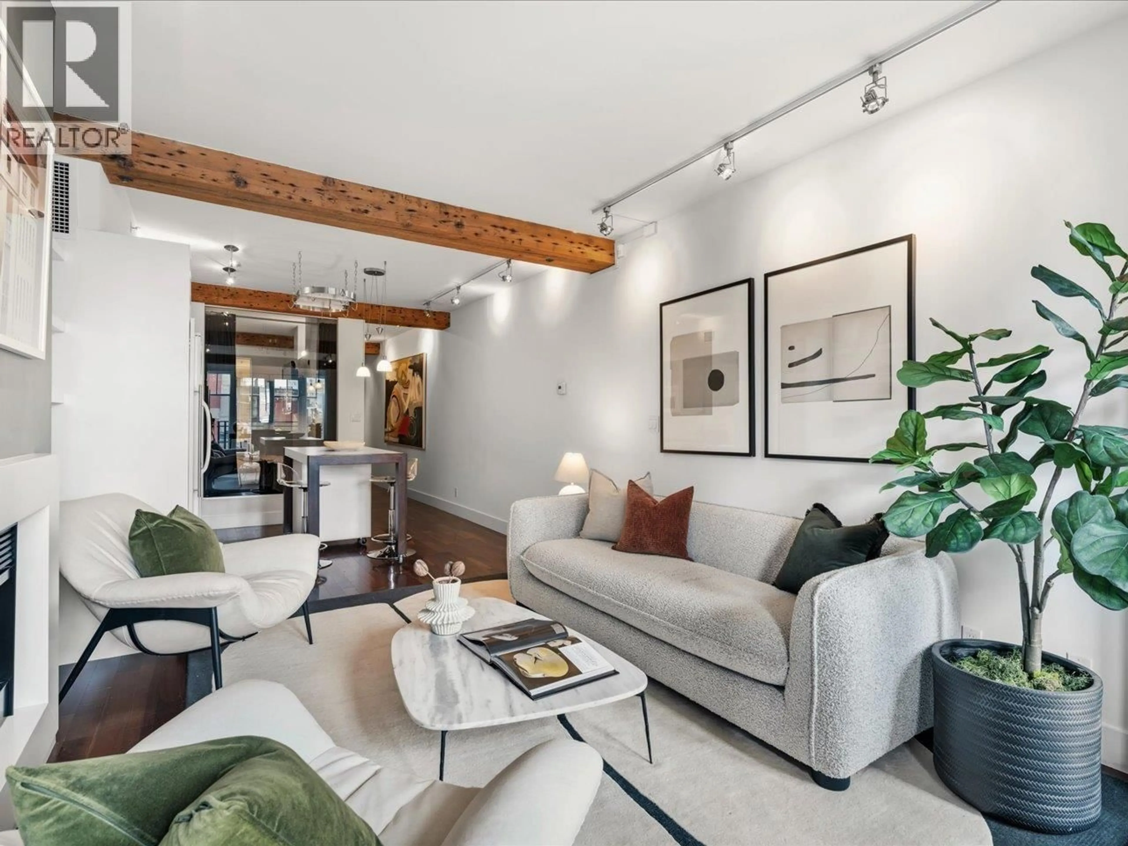 Living room with furniture, unknown for 301 - 1275 HAMILTON STREET, Vancouver British Columbia V6B1E2