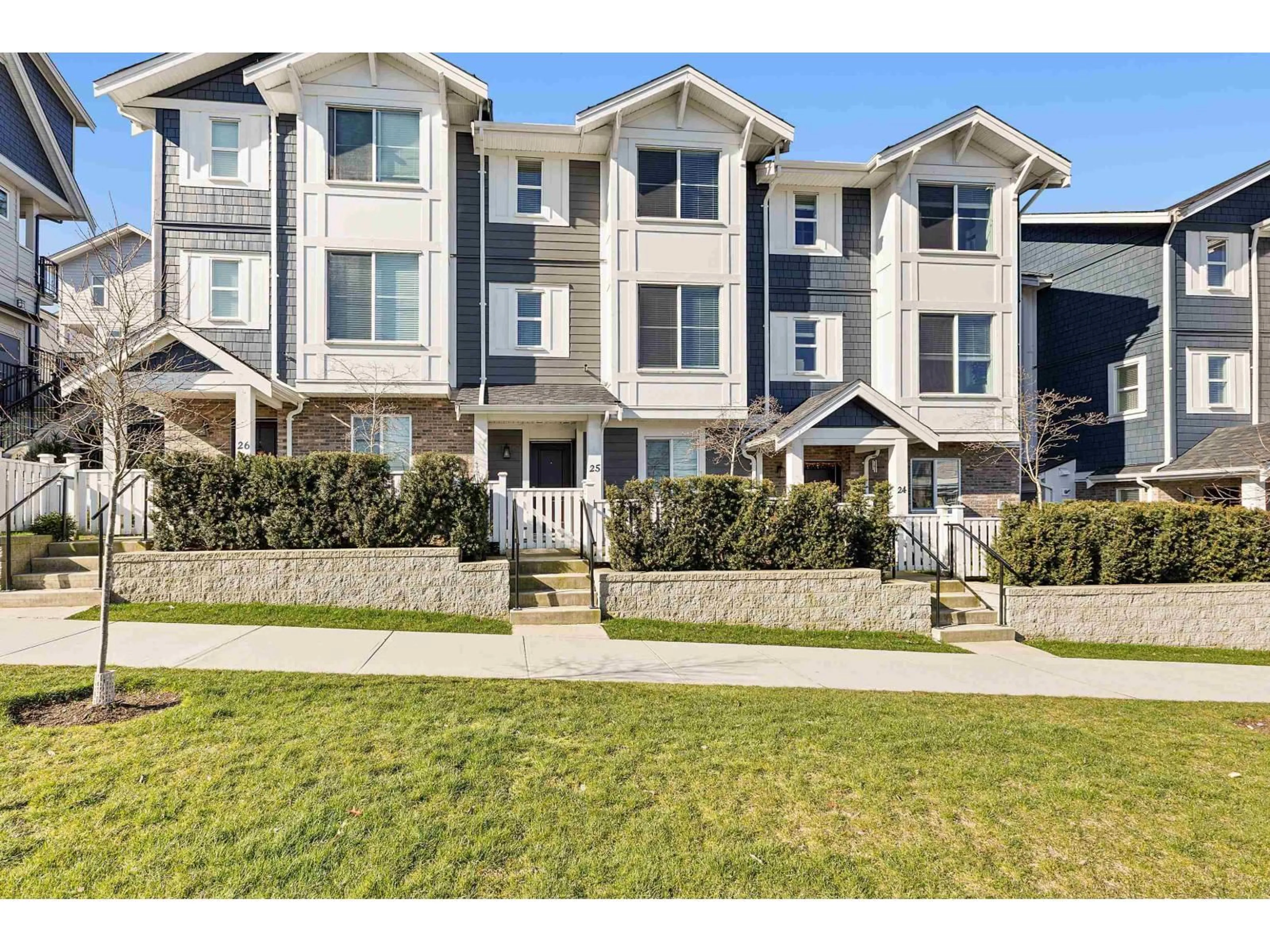 A pic from outside/outdoor area/front of a property/back of a property/a pic from drone, street for 25 - 14355 62 AVENUE, Surrey British Columbia V3X0K6