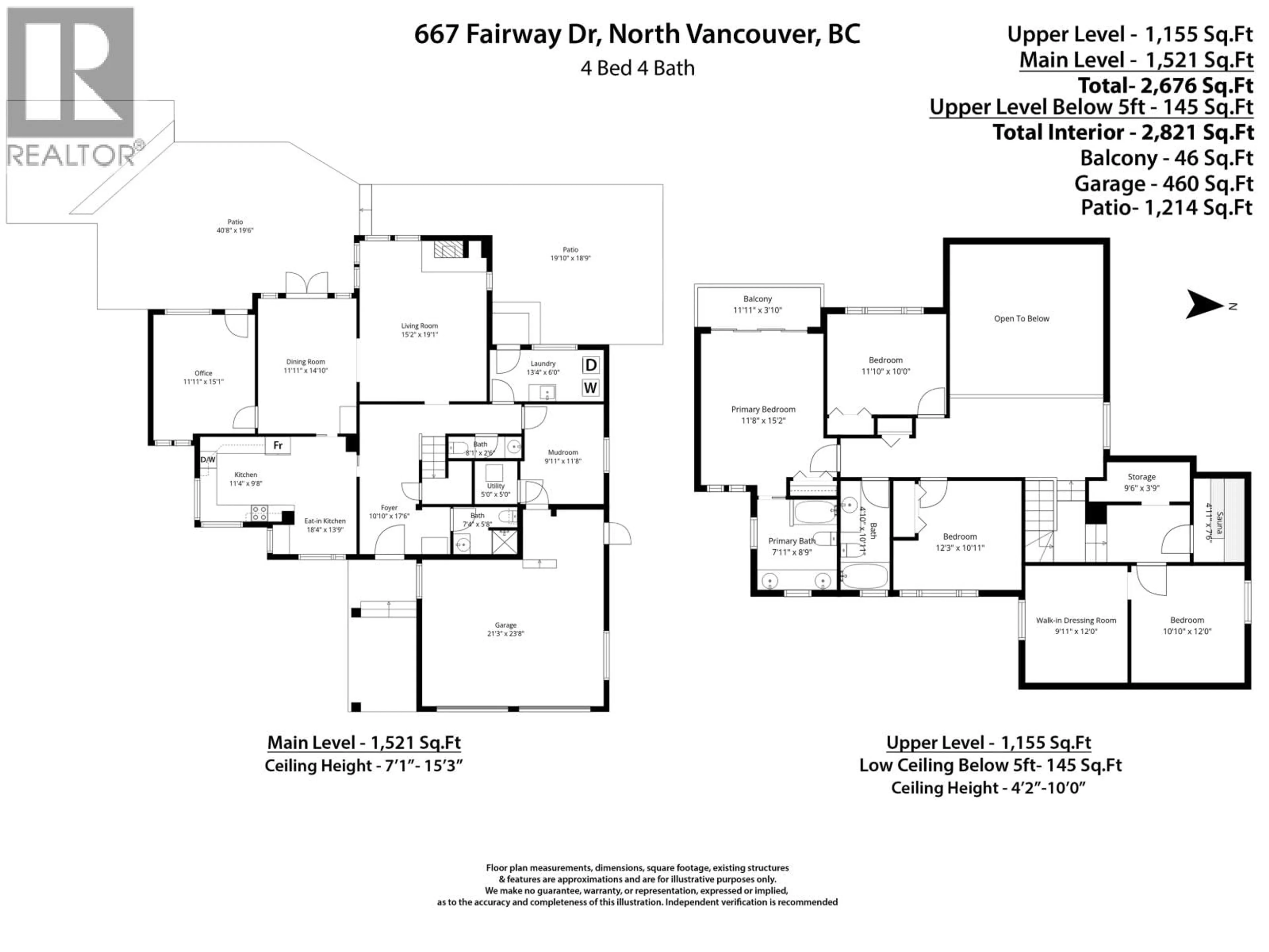 Floor plan for 667 FAIRWAY DRIVE, North Vancouver British Columbia V7G1Z5