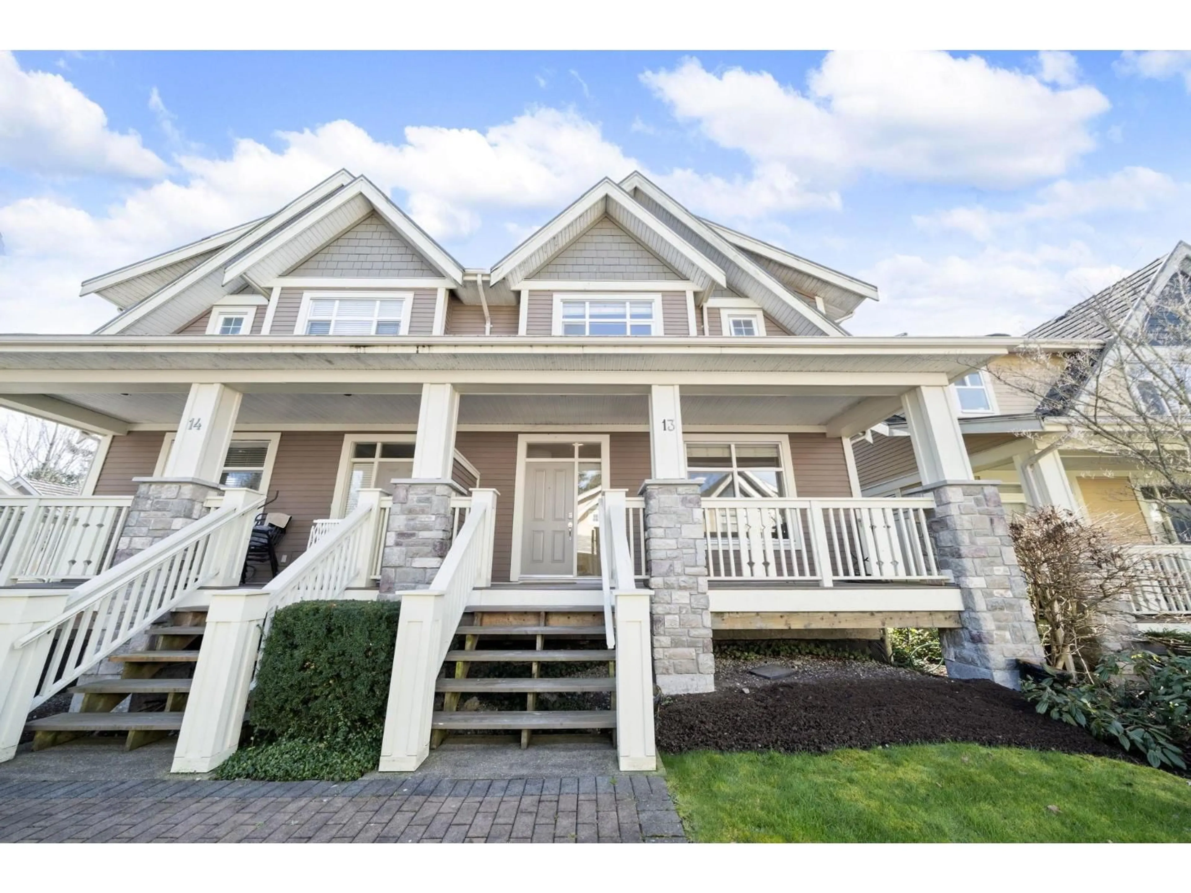 Home with vinyl exterior material, street for 13 - 15237 36 AVENUE, Surrey British Columbia V3Z0Y4