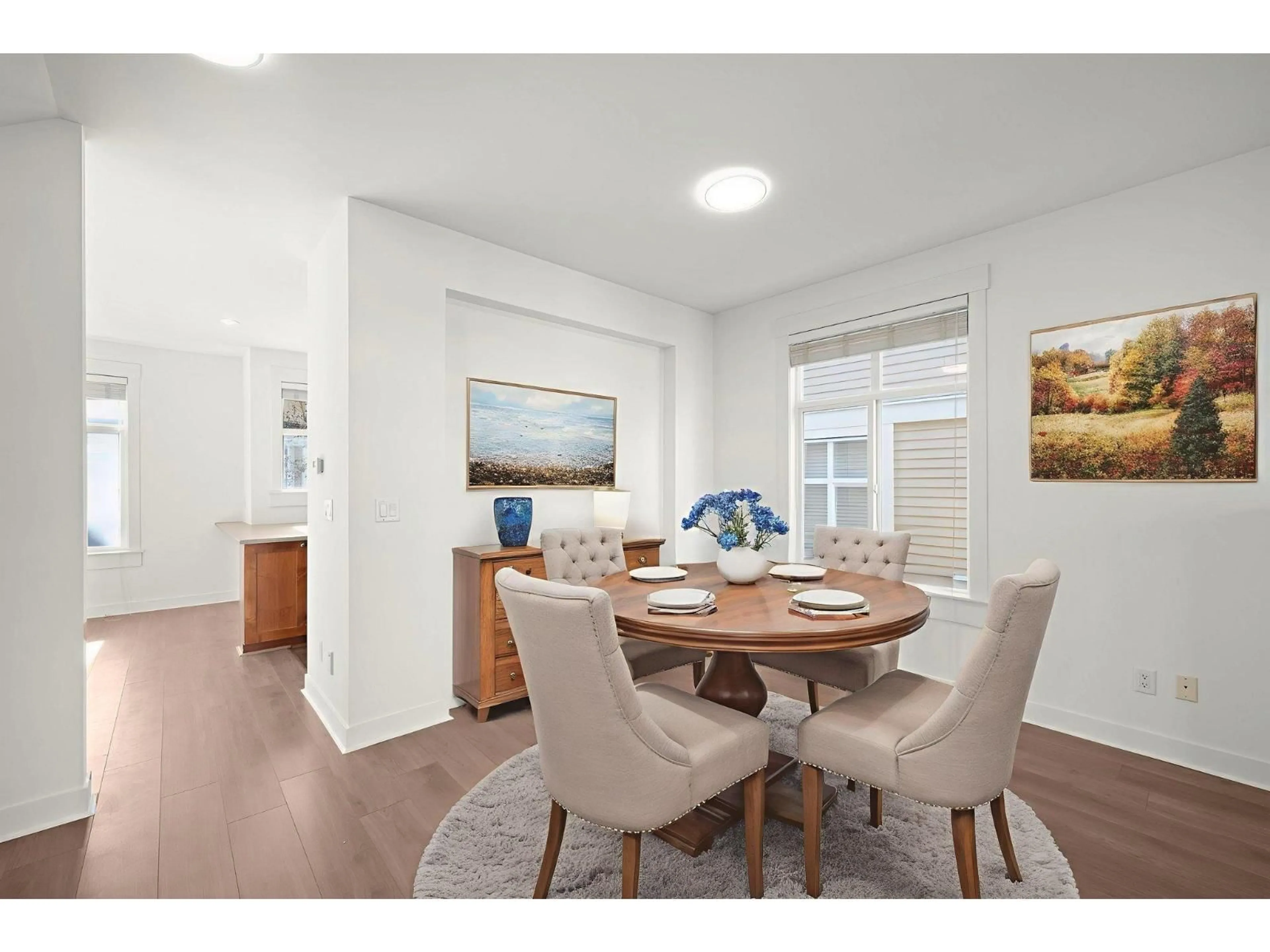 Dining room, wood/laminate floor for 13 - 15237 36 AVENUE, Surrey British Columbia V3Z0Y4