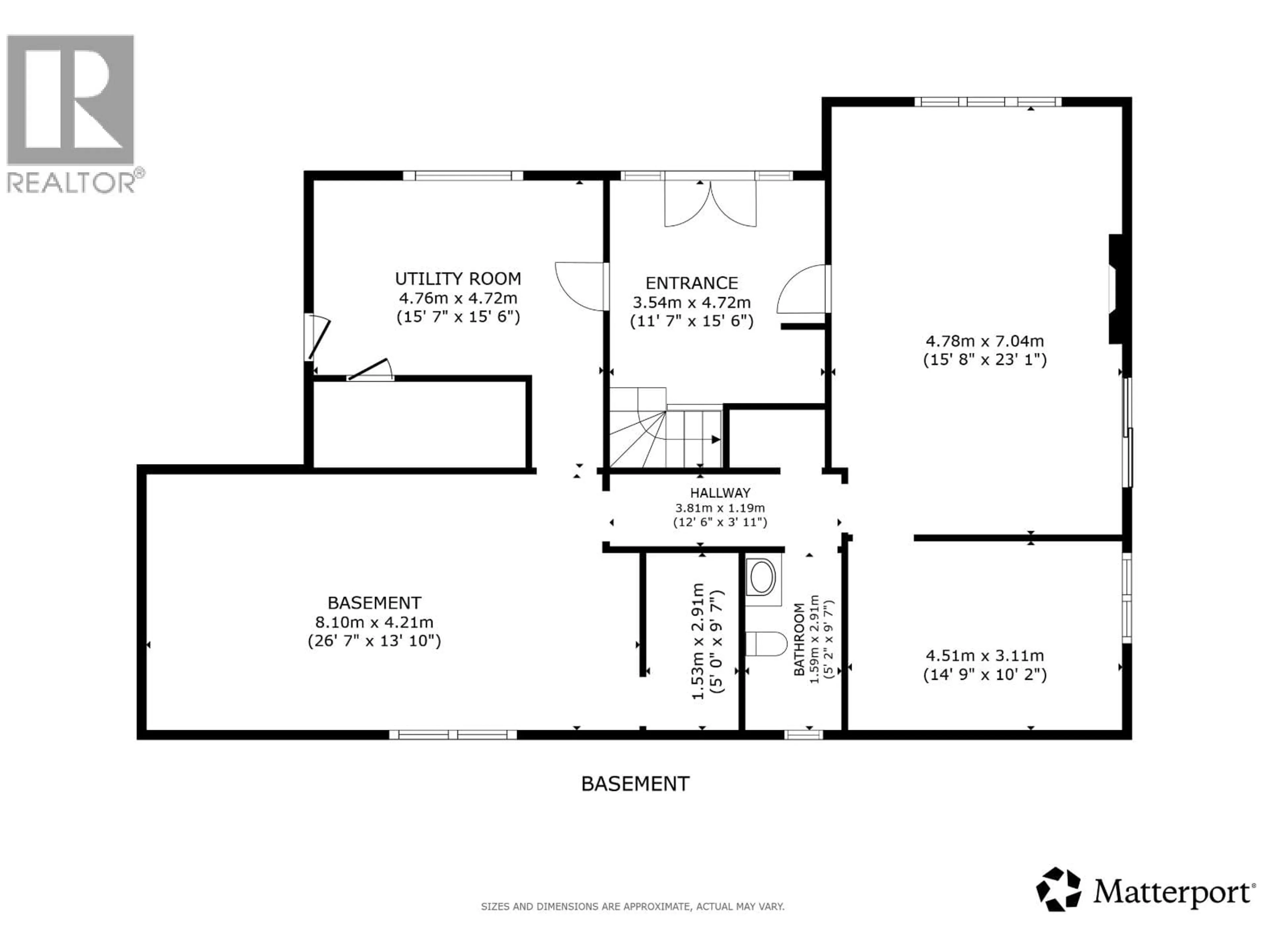 Floor plan for 631 WYNGAERT ROAD, Gibsons British Columbia V0N1V9