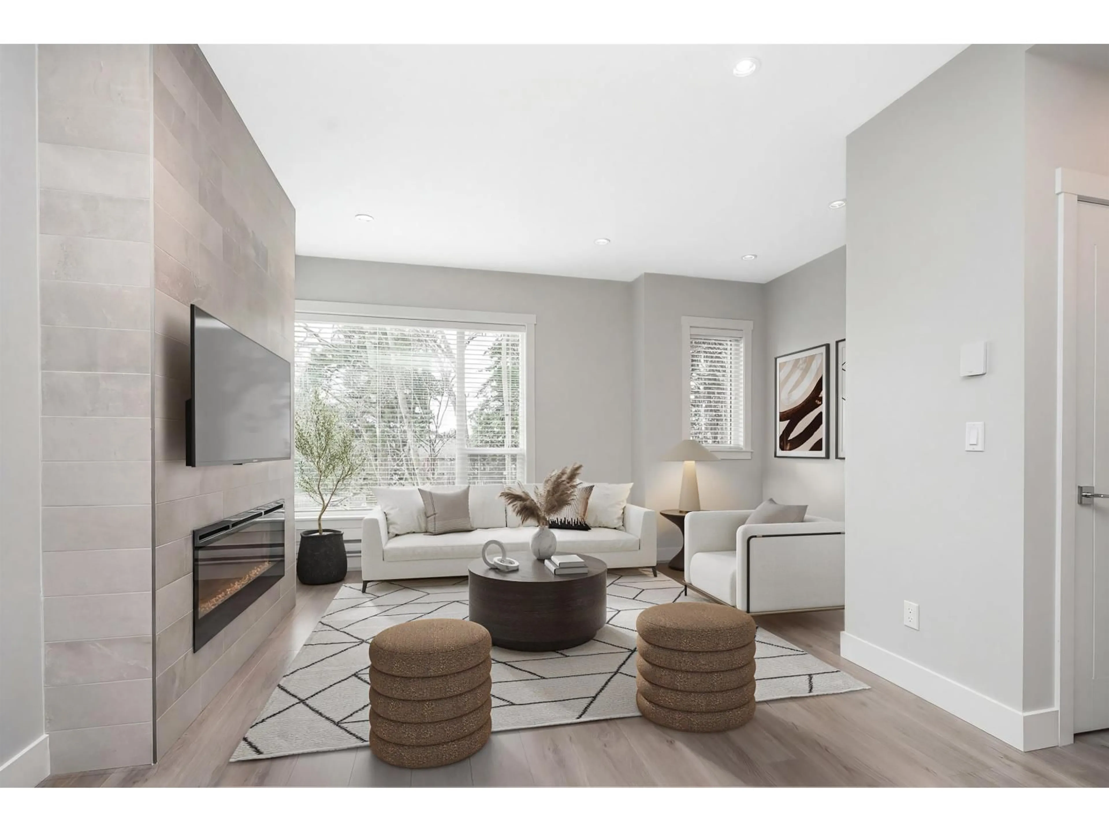 Living room with furniture, unknown for 163 - 2280 163 STREET, Surrey British Columbia V3Z0S4