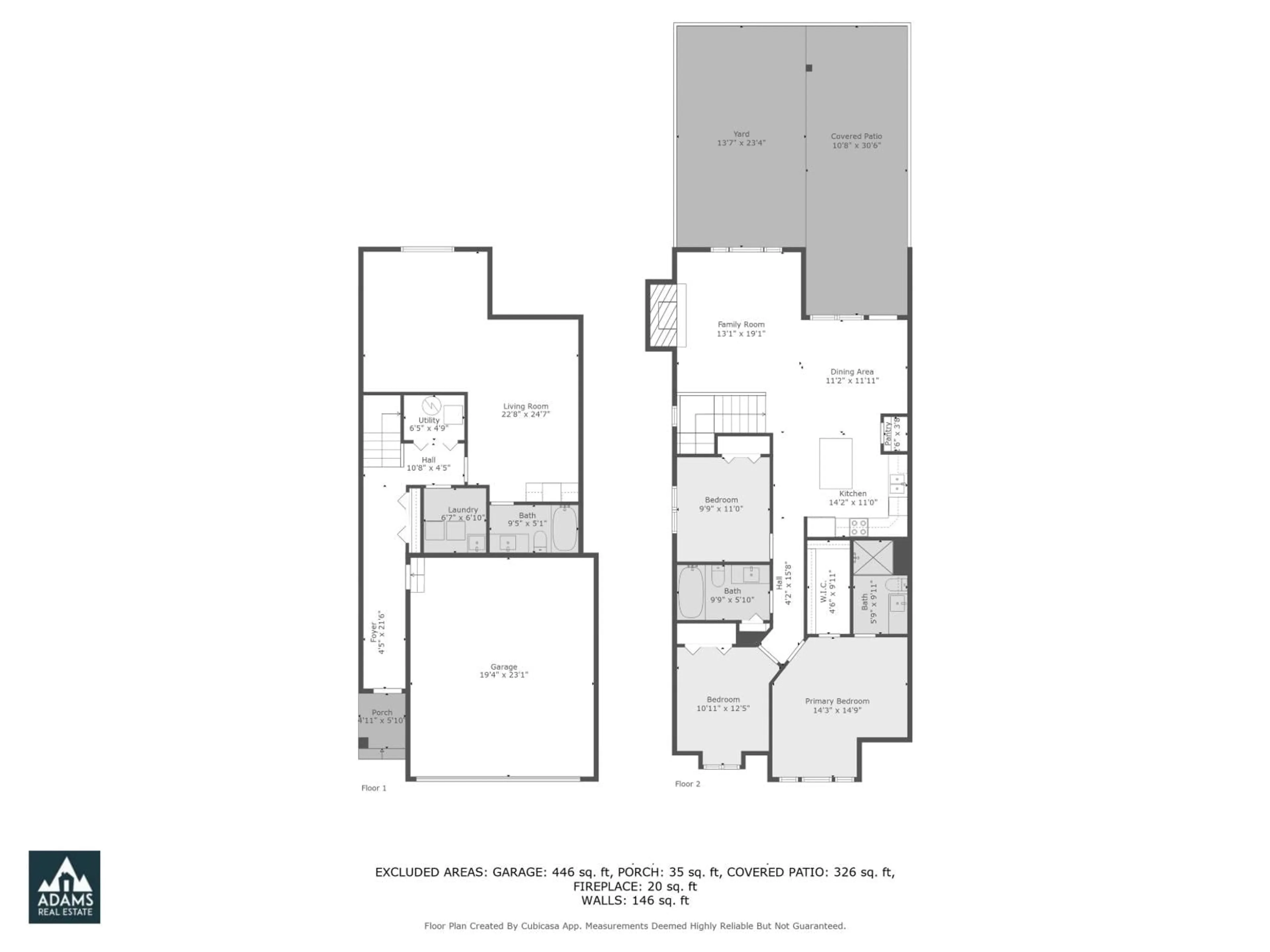 Floor plan for 2 - 5257 MARKEL DRIVE, Chilliwack British Columbia V2R5R9