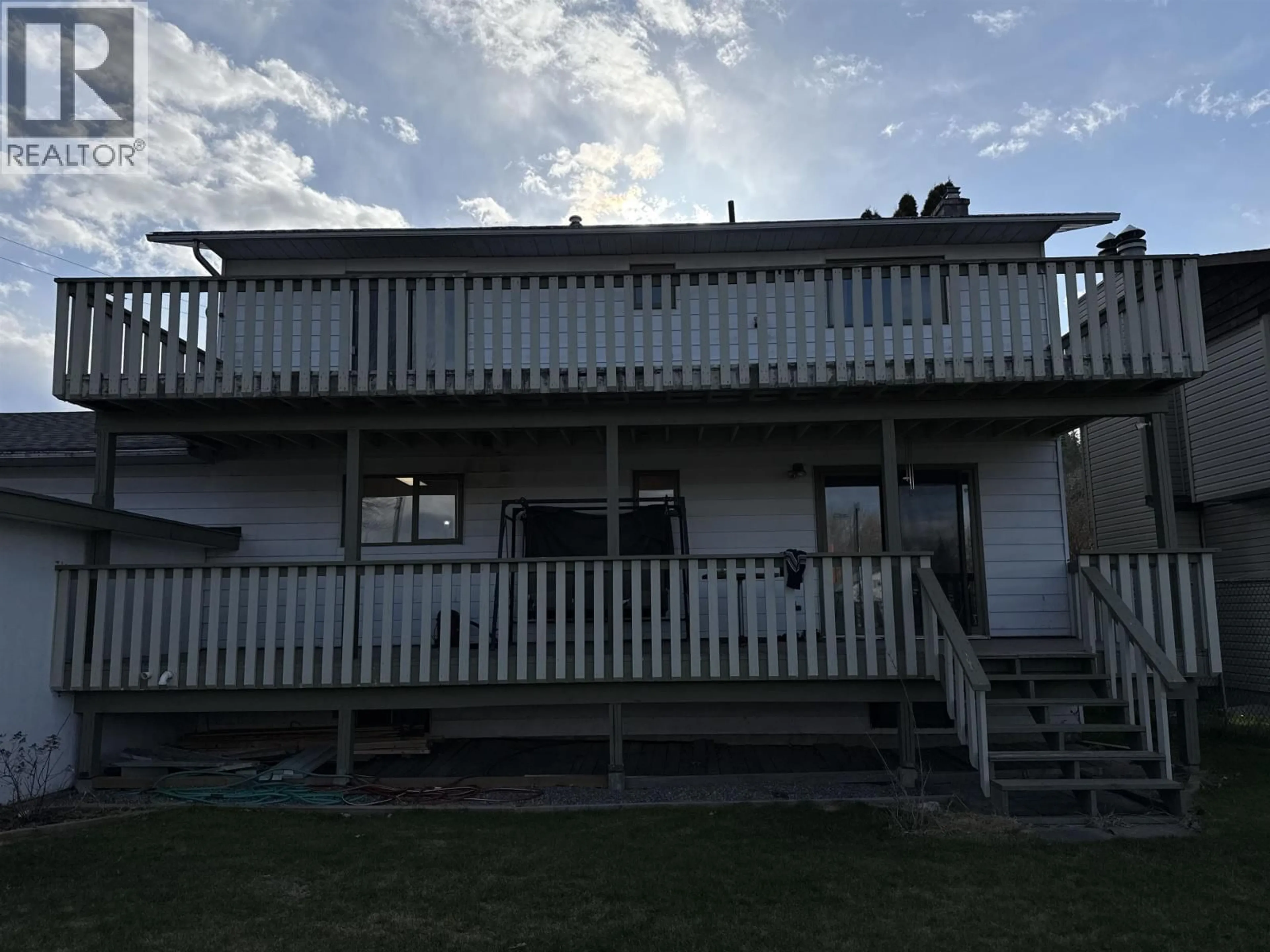 A pic from outside/outdoor area/front of a property/back of a property/a pic from drone, building for 784 FUNN STREET, Quesnel British Columbia V2J4Y8