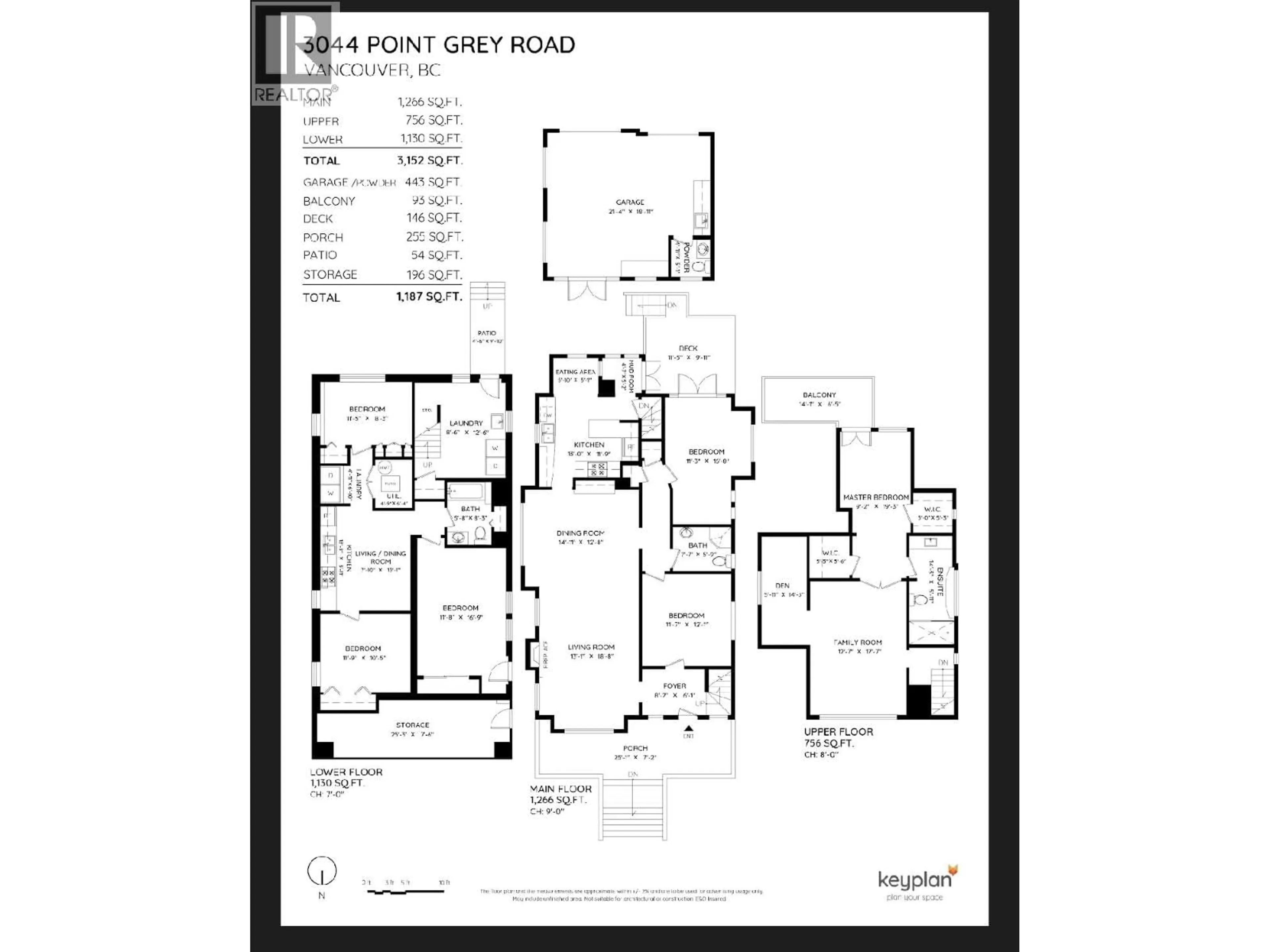 Floor plan for 3044 POINT GREY ROAD, Vancouver British Columbia V6K1B1