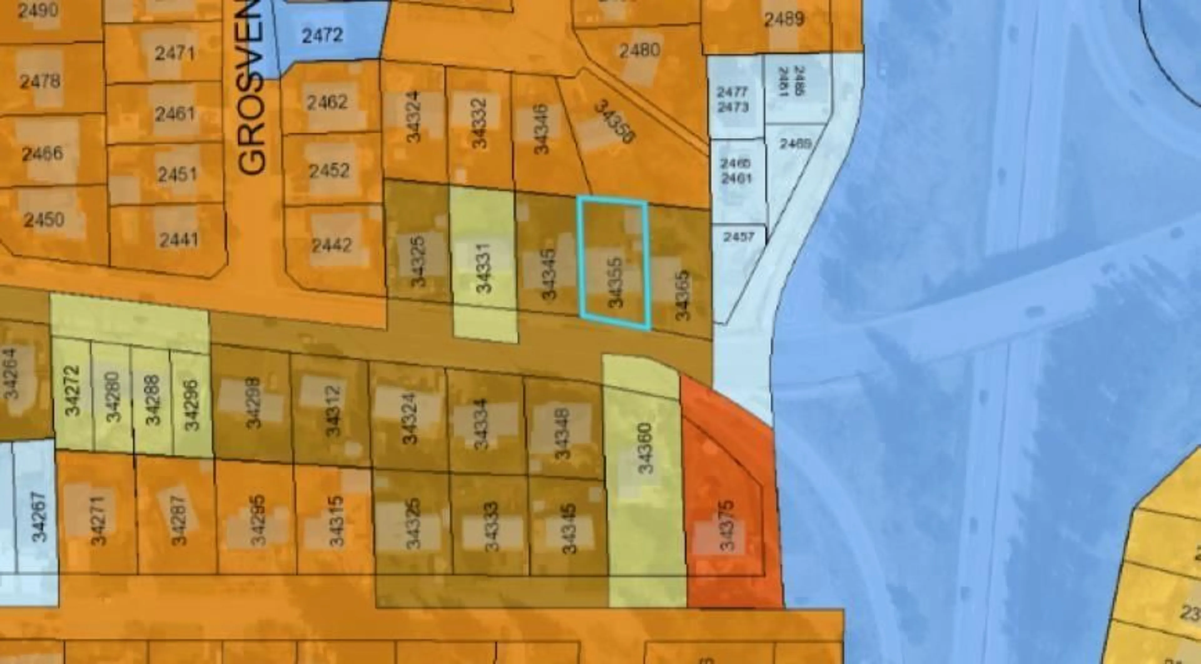 Picture of a map for 34355 OLD YALE ROAD, Abbotsford British Columbia V2S2K6