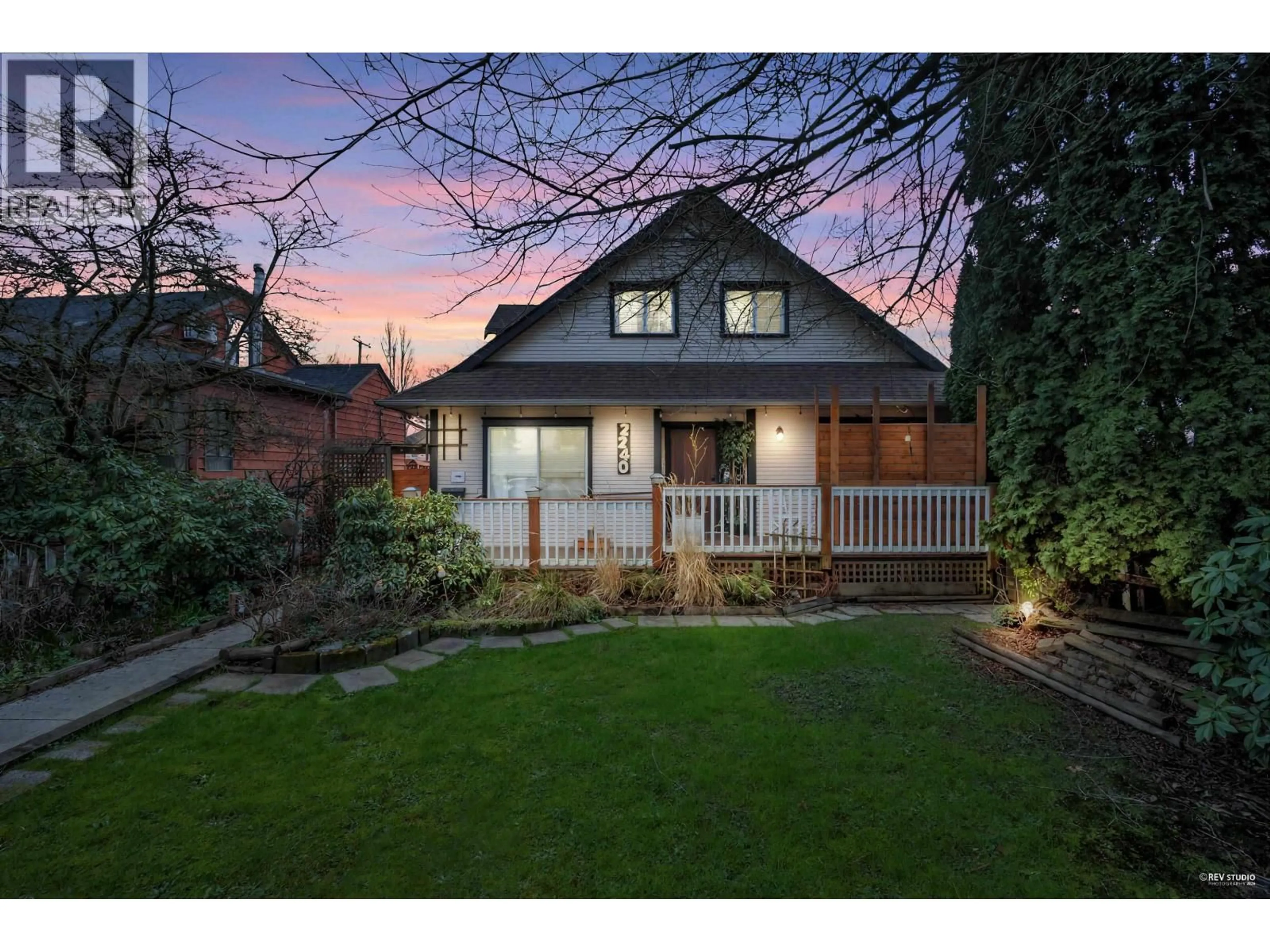 A pic from outside/outdoor area/front of a property/back of a property/a pic from drone, street for 2240 DOUGLAS CRESCENT, Richmond British Columbia V7B1E9