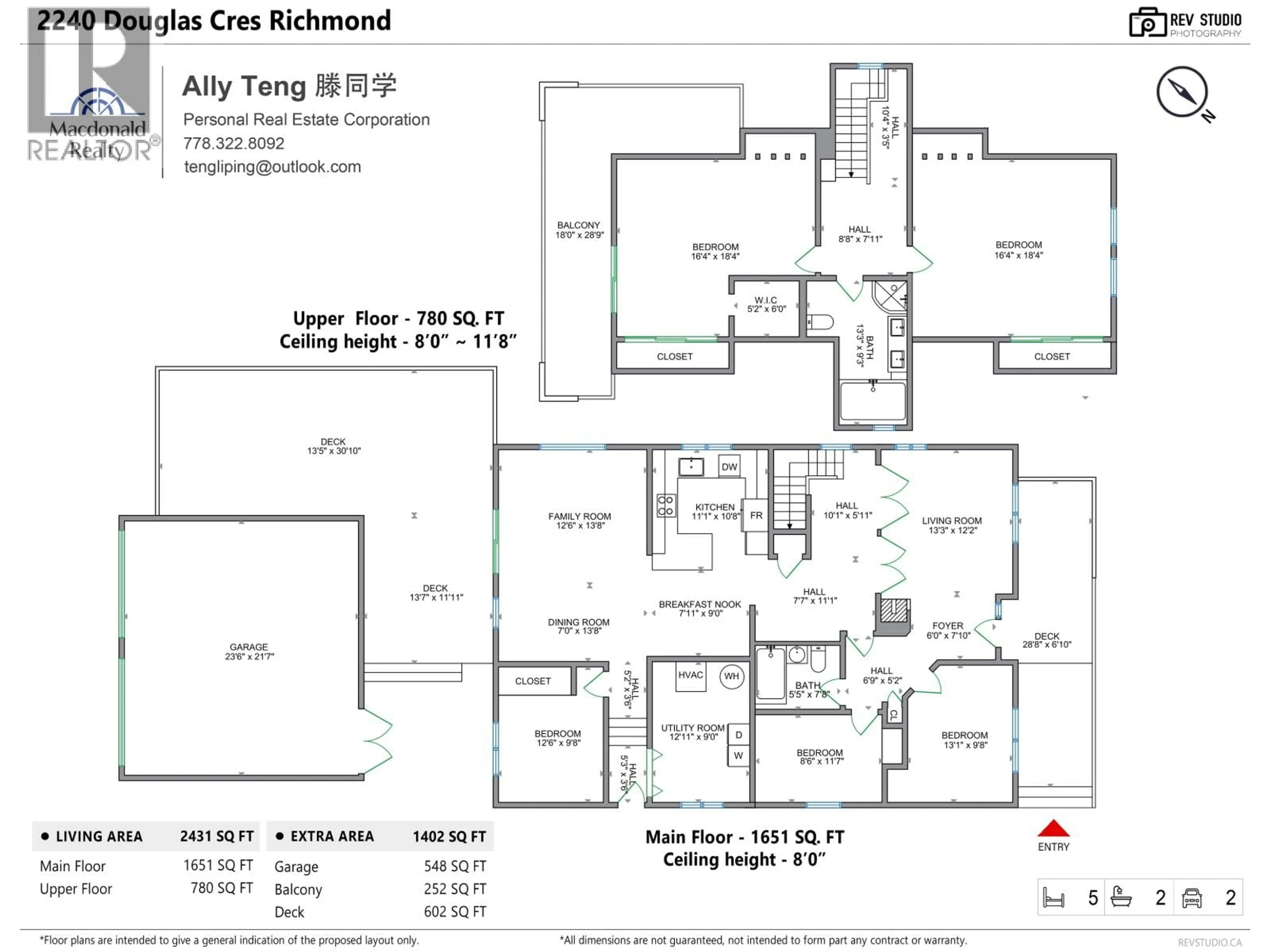 Floor plan for 2240 DOUGLAS CRESCENT, Richmond British Columbia V7B1E9
