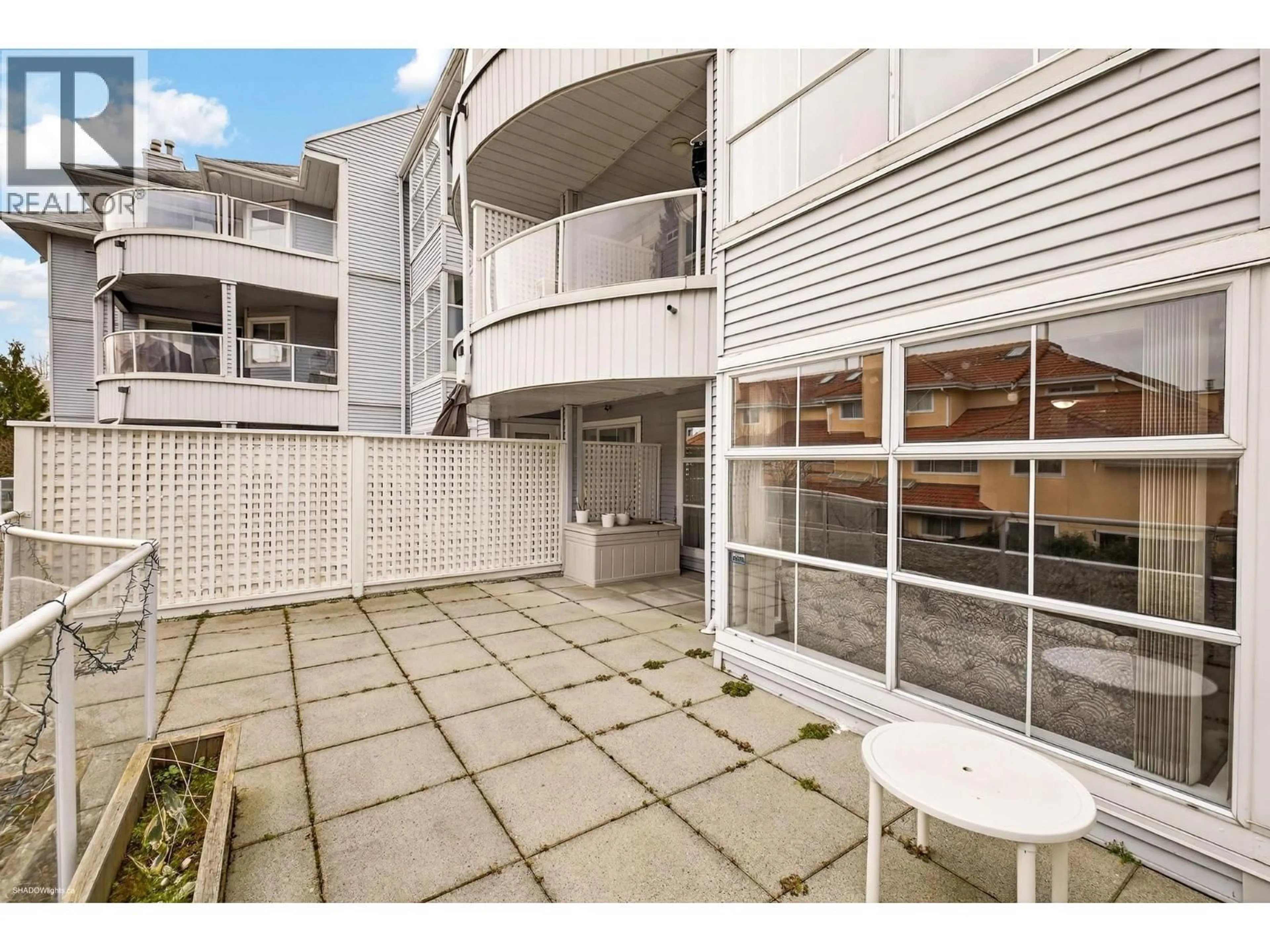 Patio, street for 106 - 8611 GENERAL CURRIE ROAD, Richmond British Columbia V6Y3W4