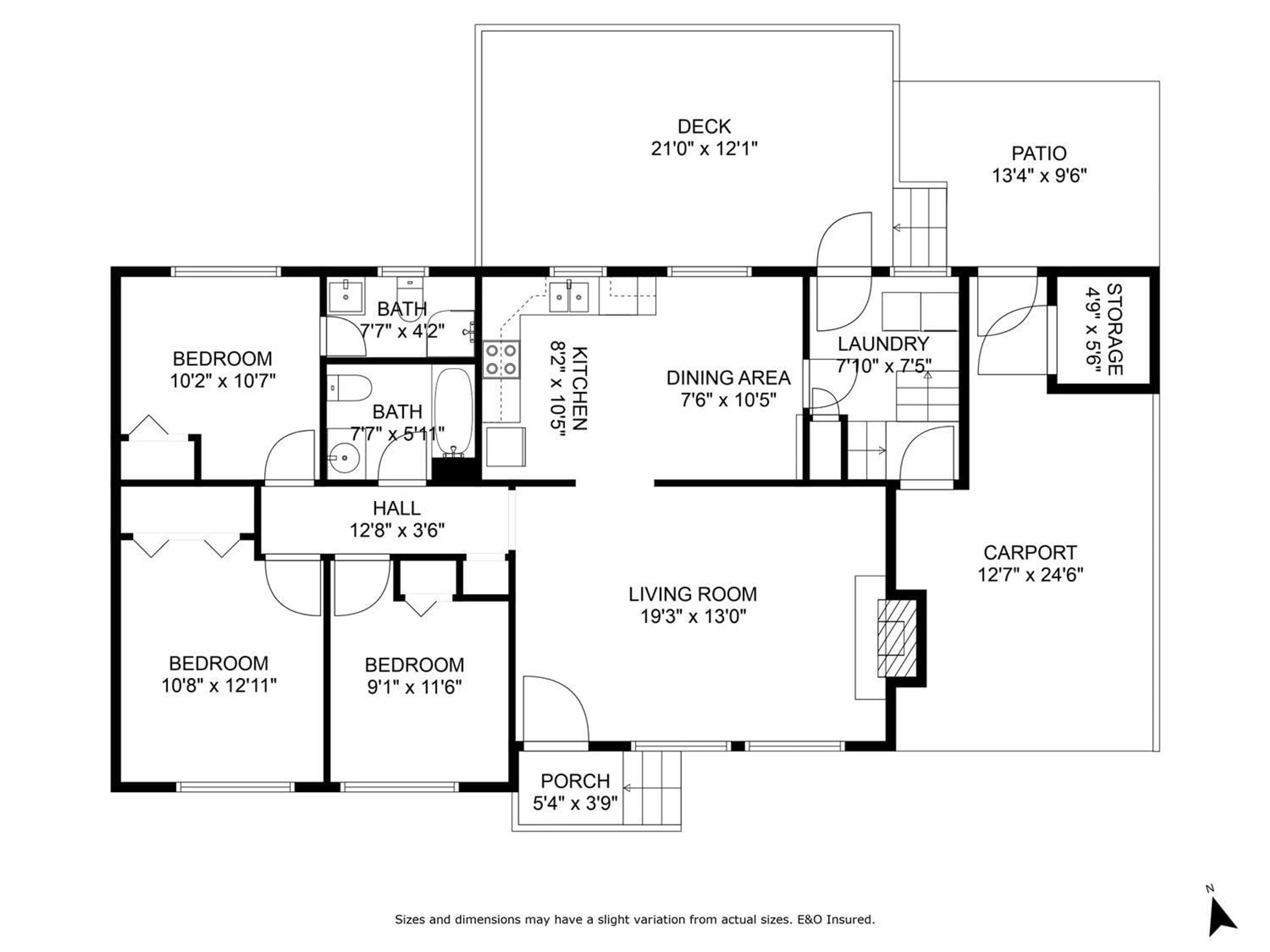 Floor plan for 45415 BARTON AVENUE, Chilliwack British Columbia V2P1L1