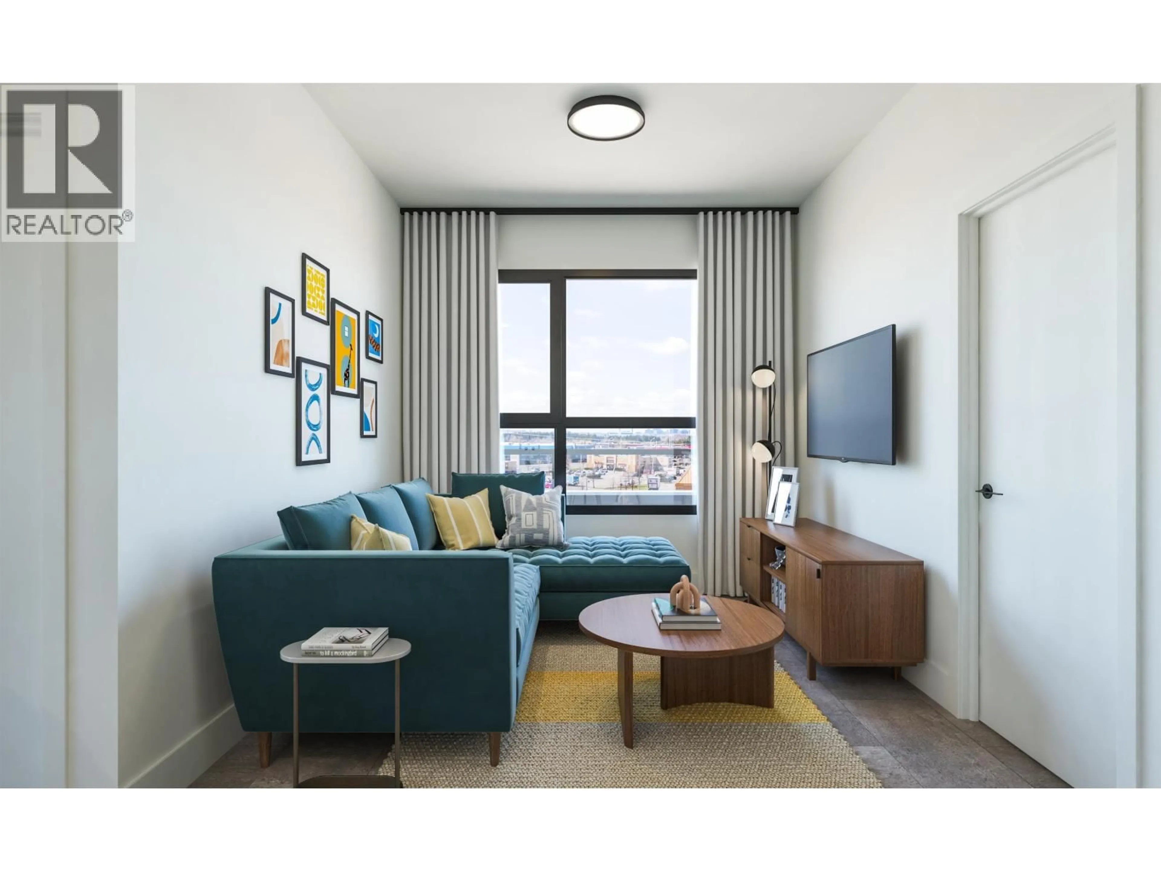 Living room with furniture, unknown for 206 - 623 KEMSLEY AVENUE, Coquitlam British Columbia V3J3Z4