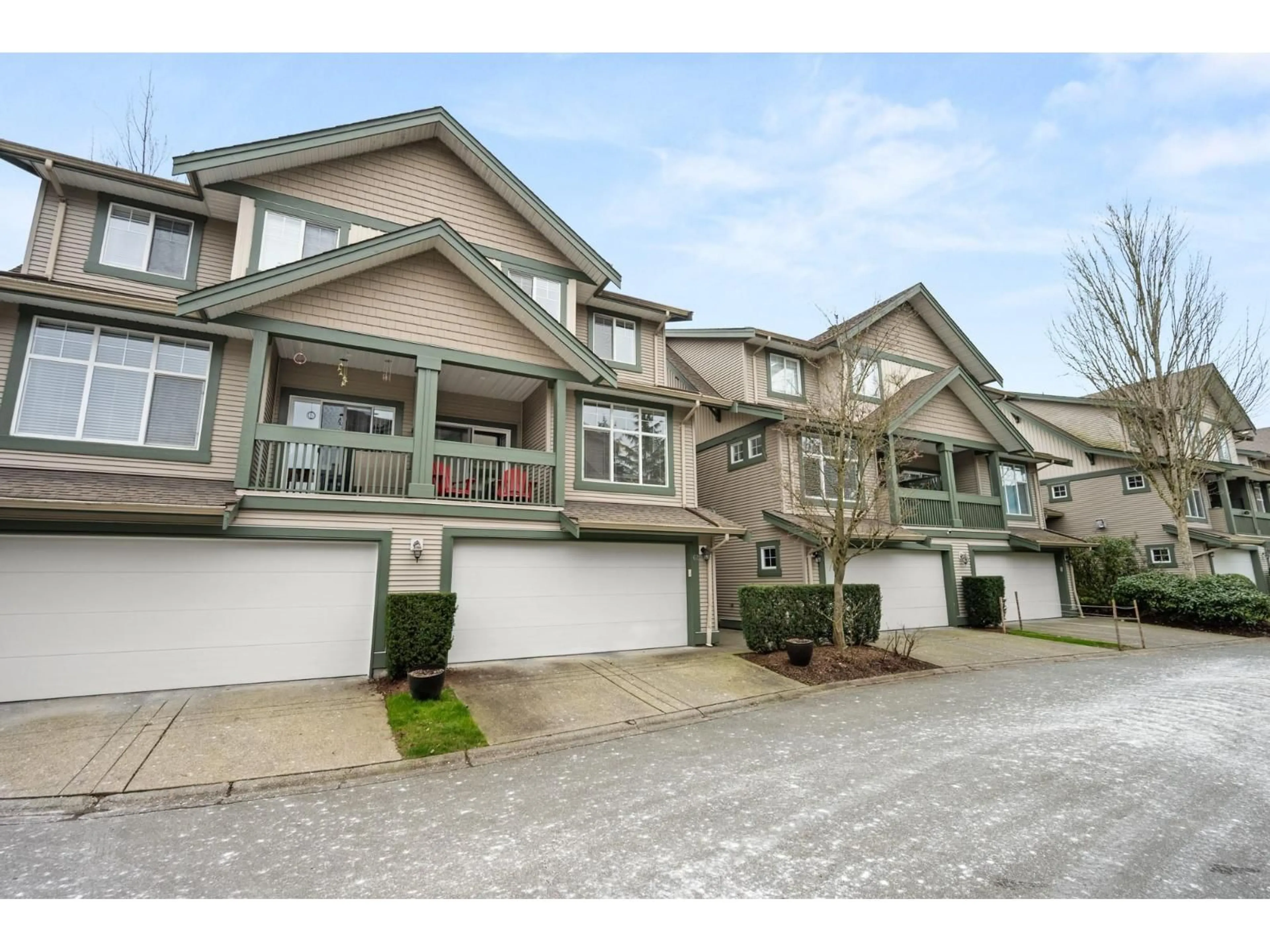 A pic from outside/outdoor area/front of a property/back of a property/a pic from drone, street for 62 - 6050 166 STREET, Surrey British Columbia V3S0X2