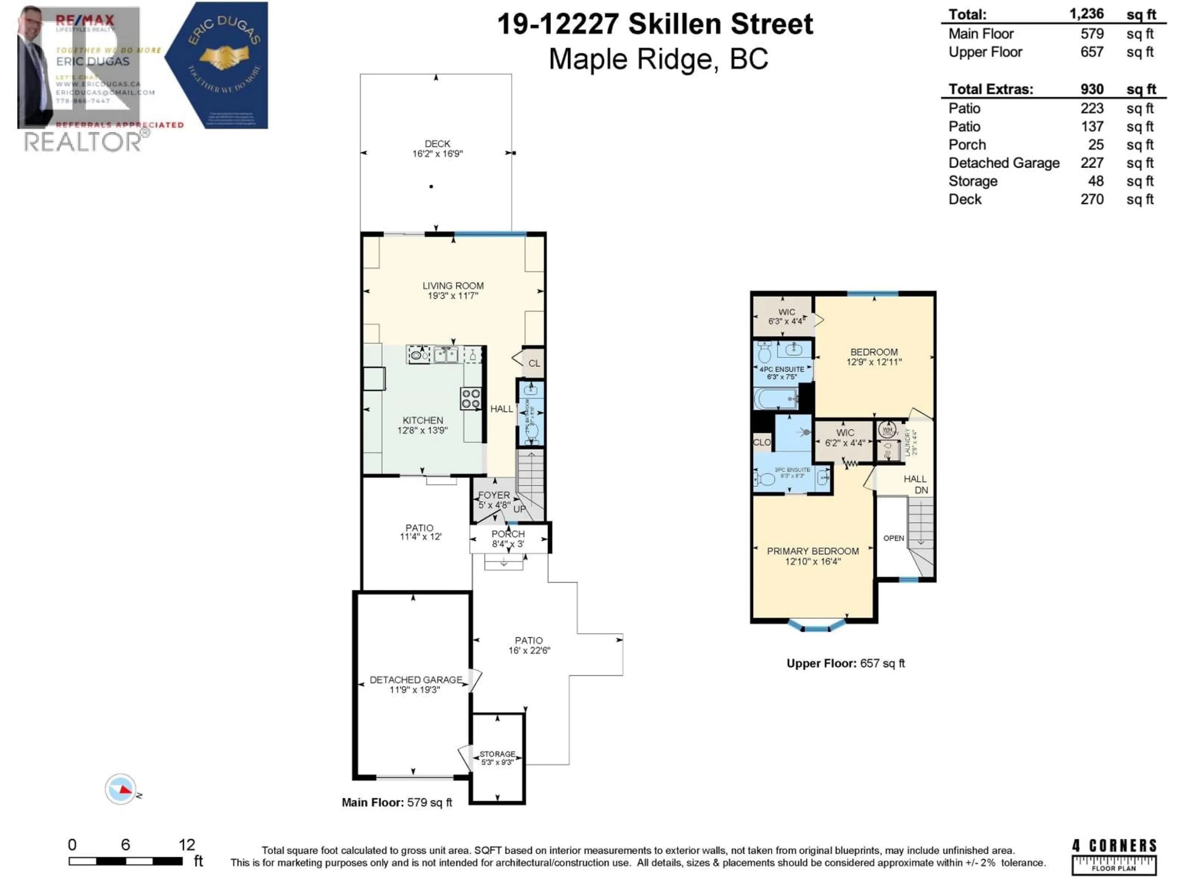 Floor plan for 19 - 12227 SKILLEN STREET, Maple Ridge British Columbia V2X4X4