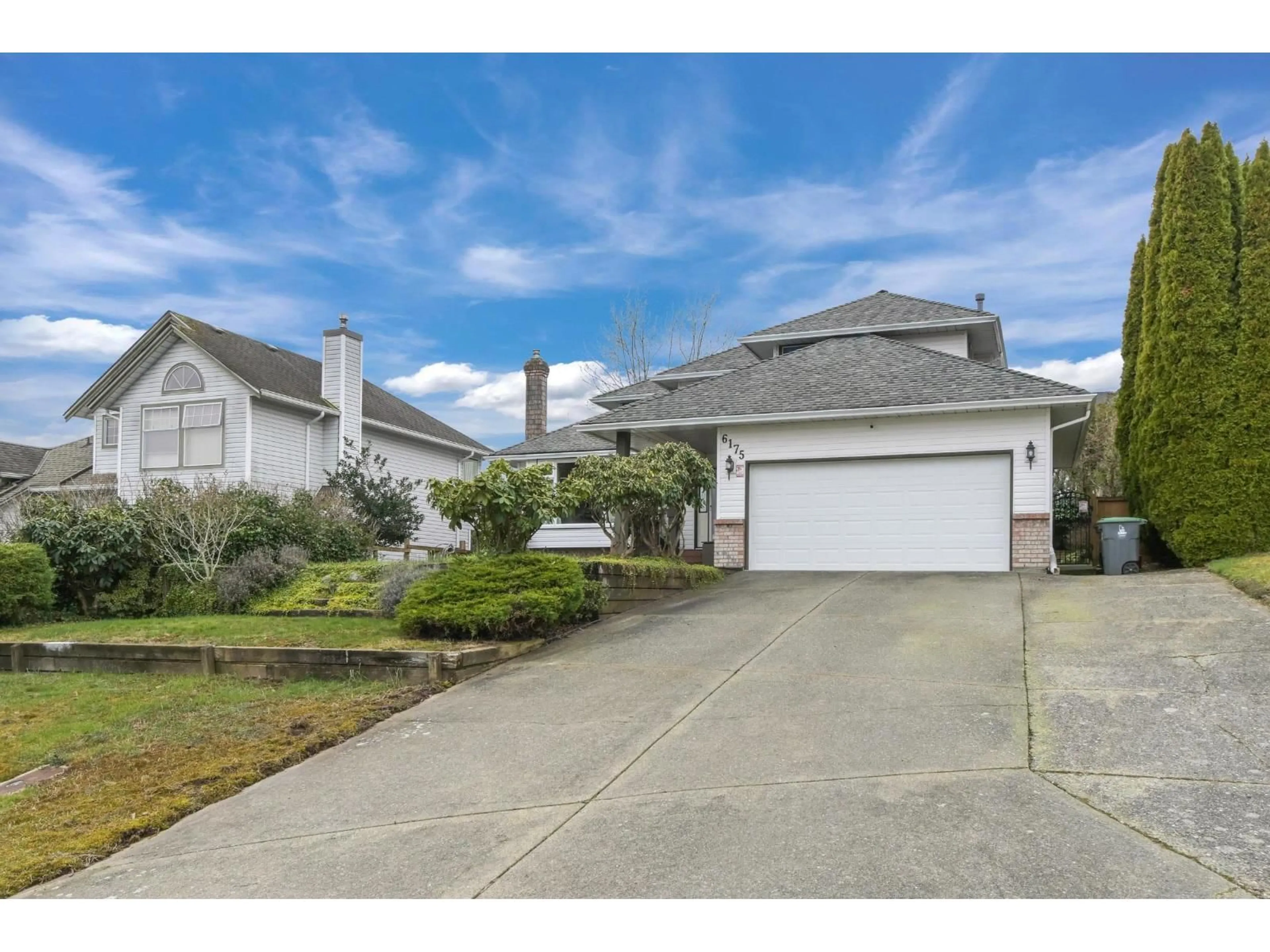 A pic from outside/outdoor area/front of a property/back of a property/a pic from drone, street for 6175 191 STREET, Surrey British Columbia V3S8C8