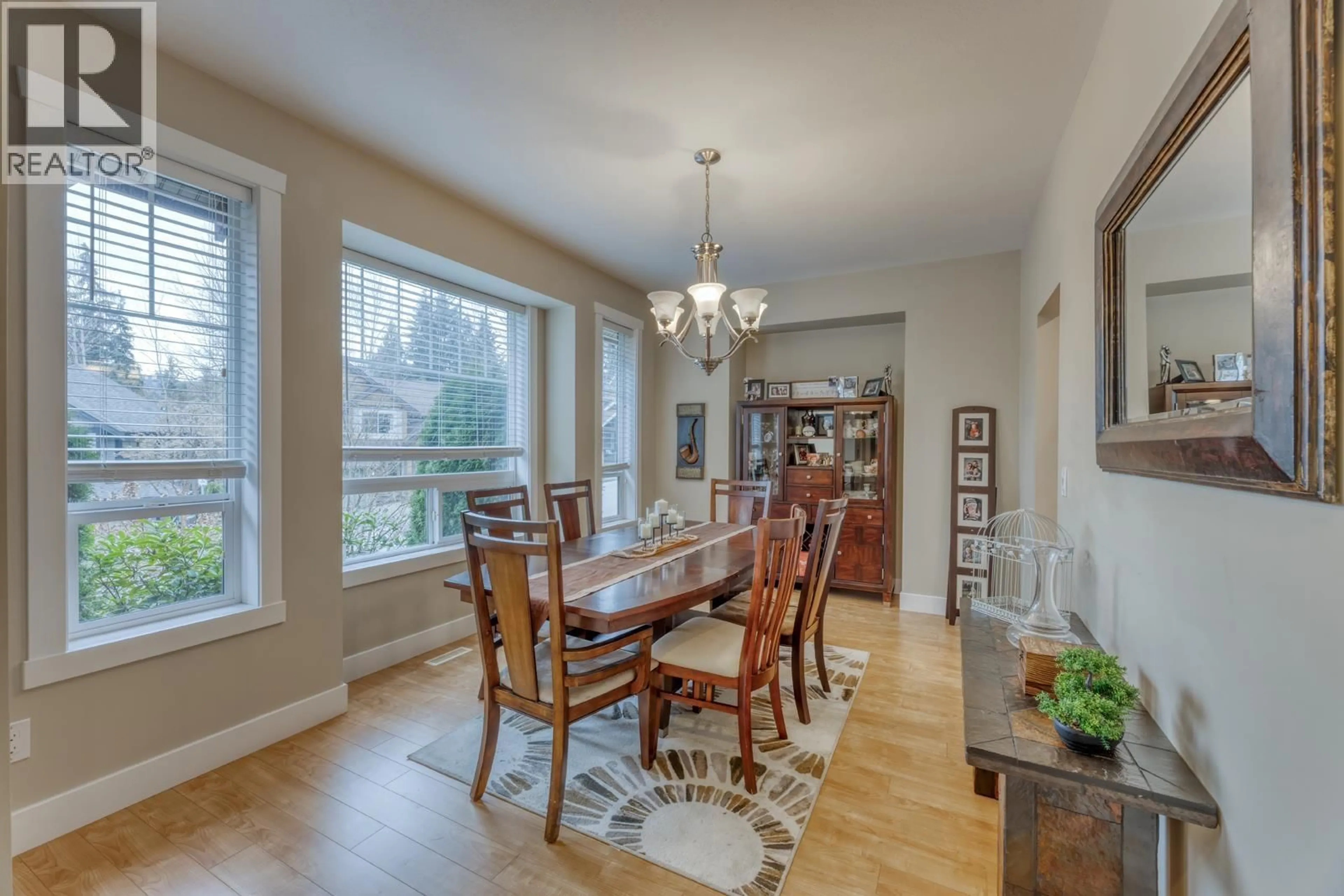 Dining room, wood/laminate floor for 22834 FOREMAN DRIVE, Maple Ridge British Columbia V4R0B2