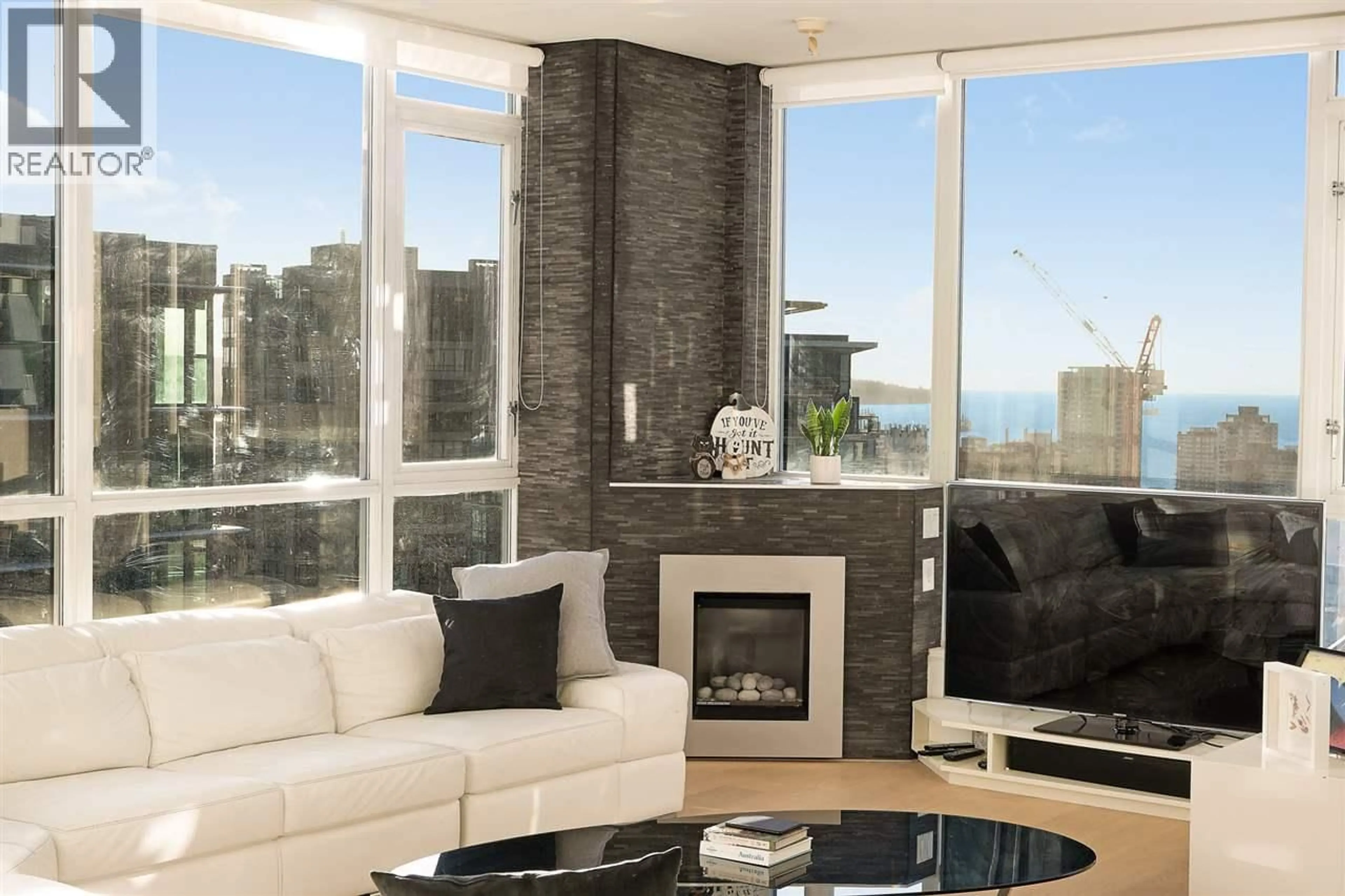 Living room with furniture, unknown for 3501 - 1328 PENDER STREET, Vancouver British Columbia V6E4T1