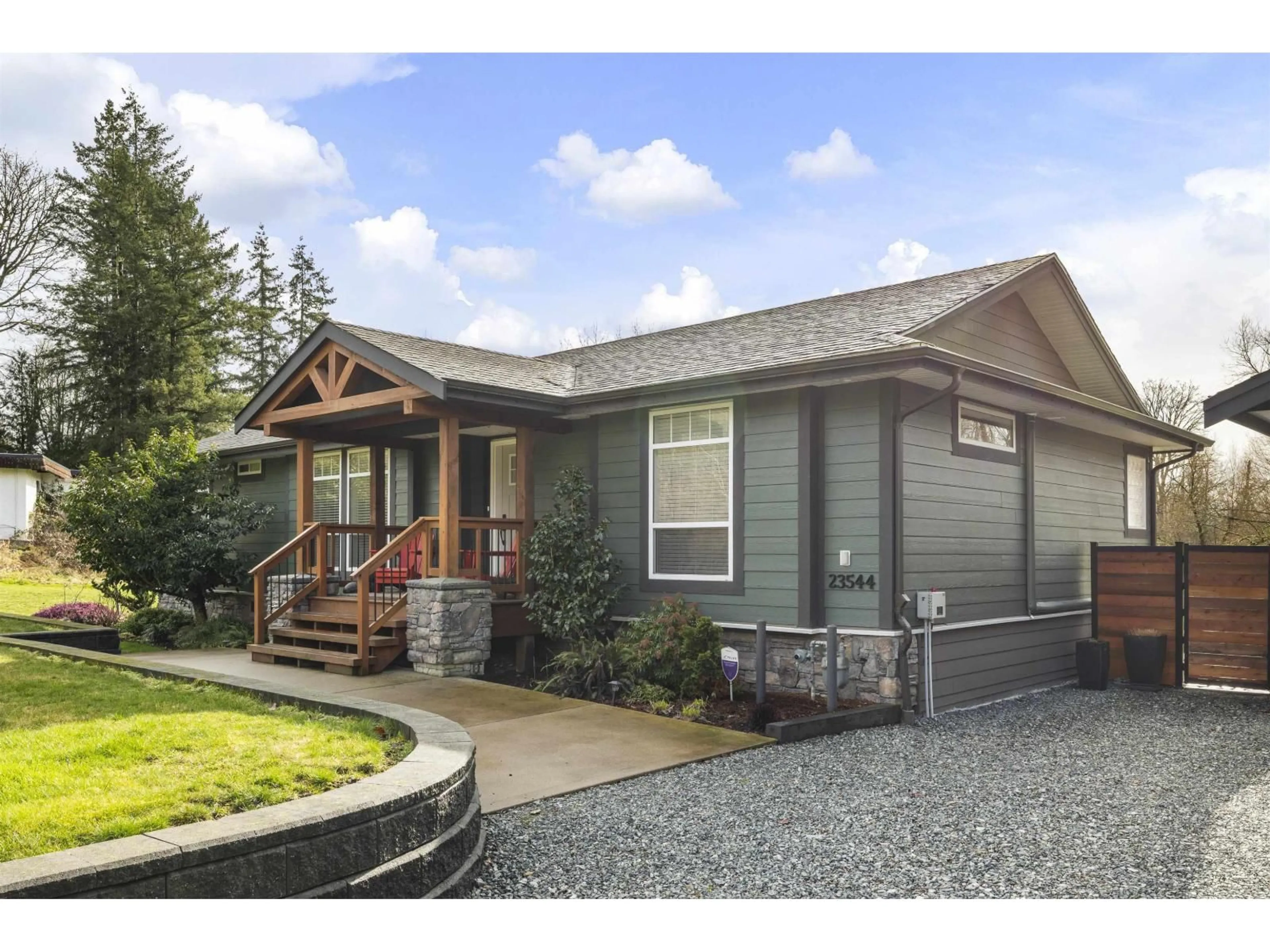 Home with vinyl exterior material, street for 23544 20 AVENUE, Langley British Columbia V2Z2Z7