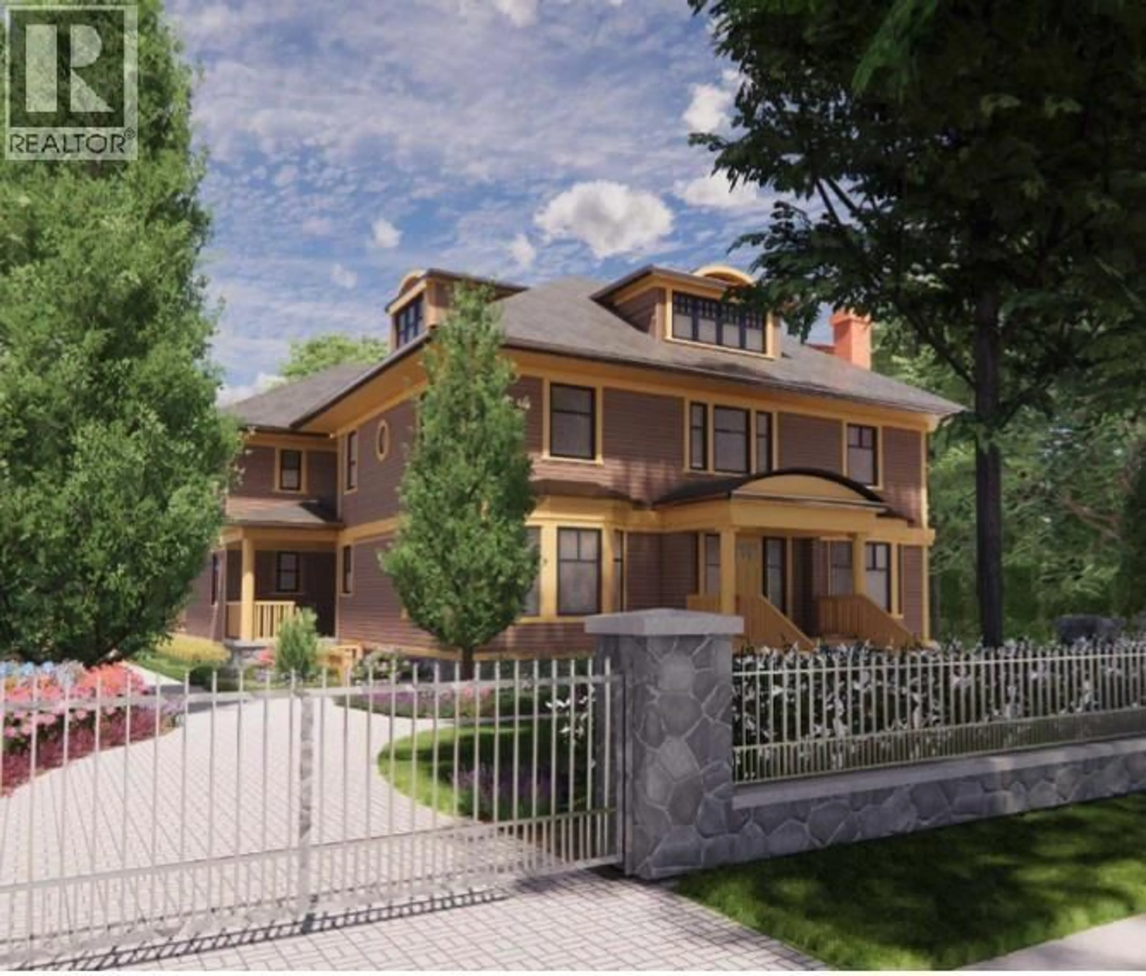 Home with brick exterior material, street for 1453 LAURIER AVENUE, Vancouver British Columbia V6H1Z2