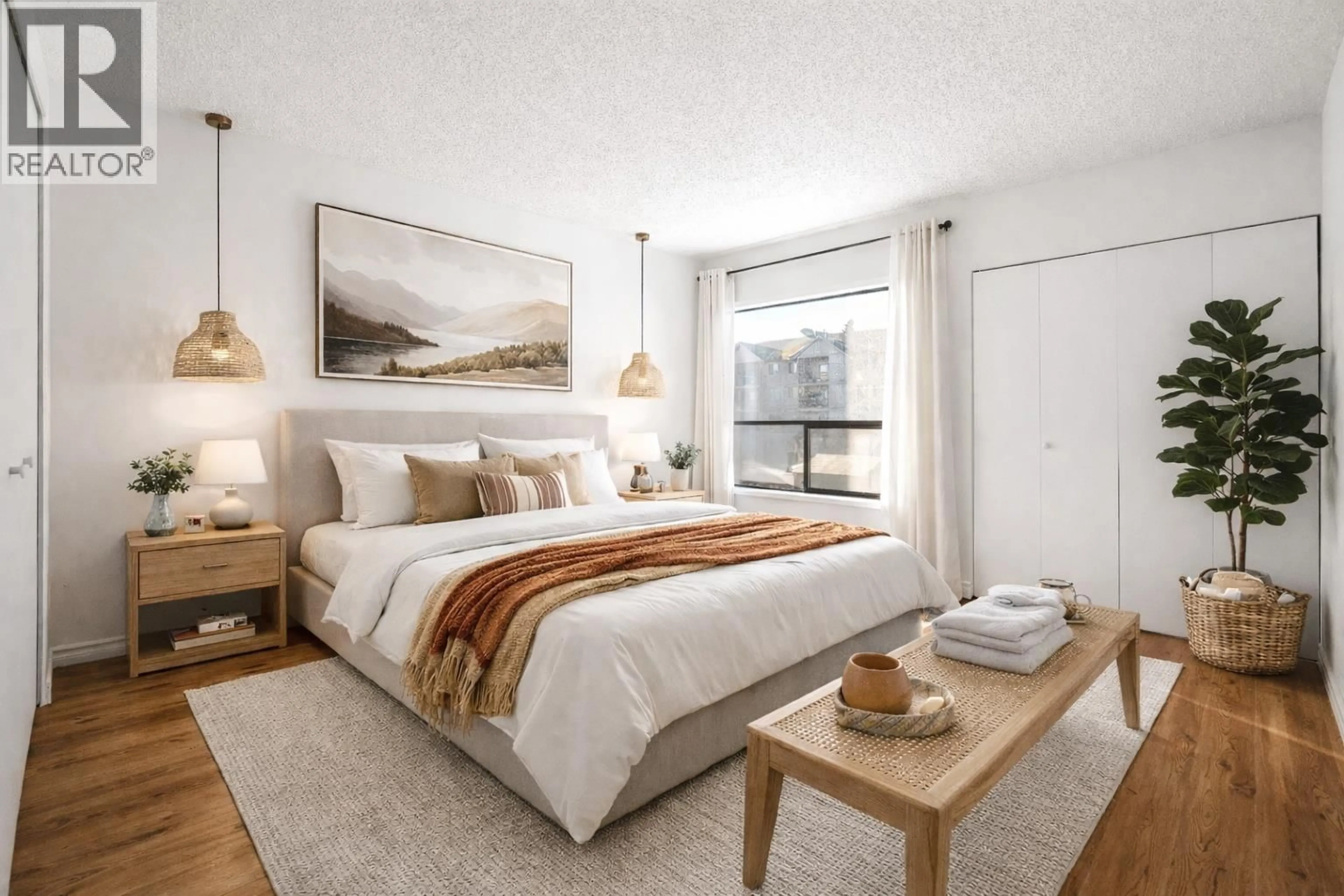 Bedroom with bed, unknown for 103 - 8600 ACKROYD ROAD, Richmond British Columbia V6X3G1