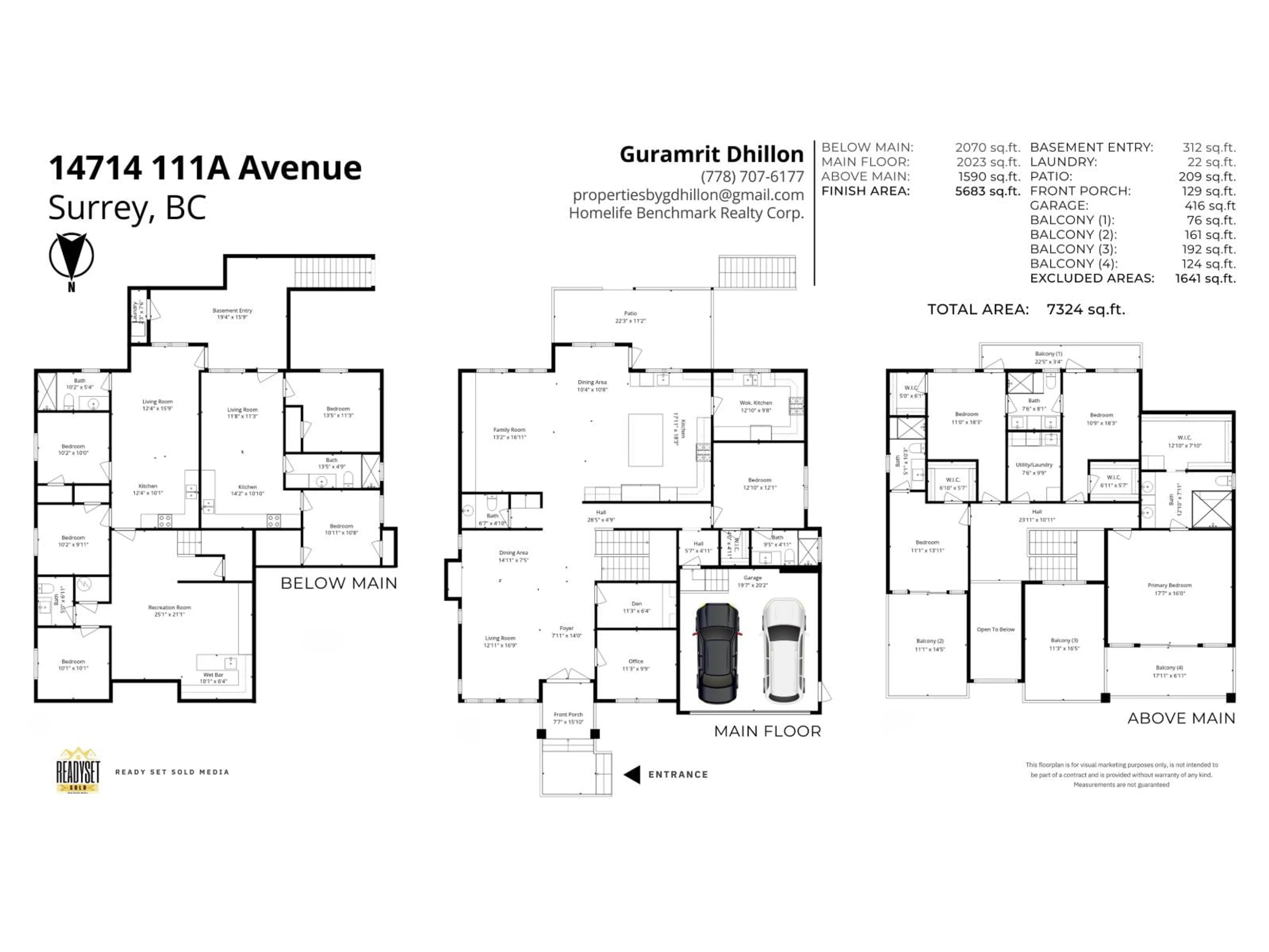 Floor plan for 14714 111A AVENUE, Surrey British Columbia V3R2E1