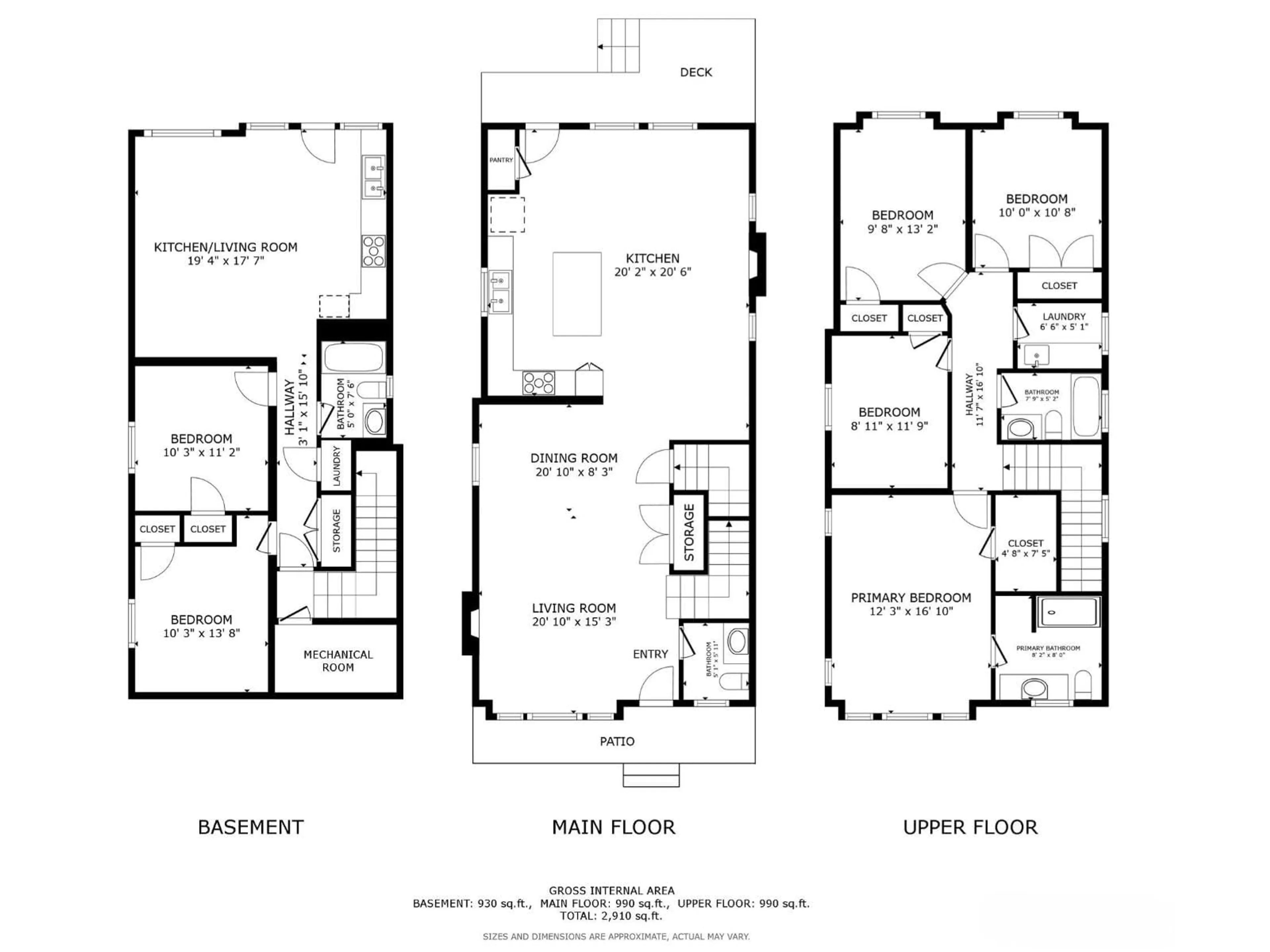 Floor plan for 6042 138 STREET, Surrey British Columbia V3X0H3
