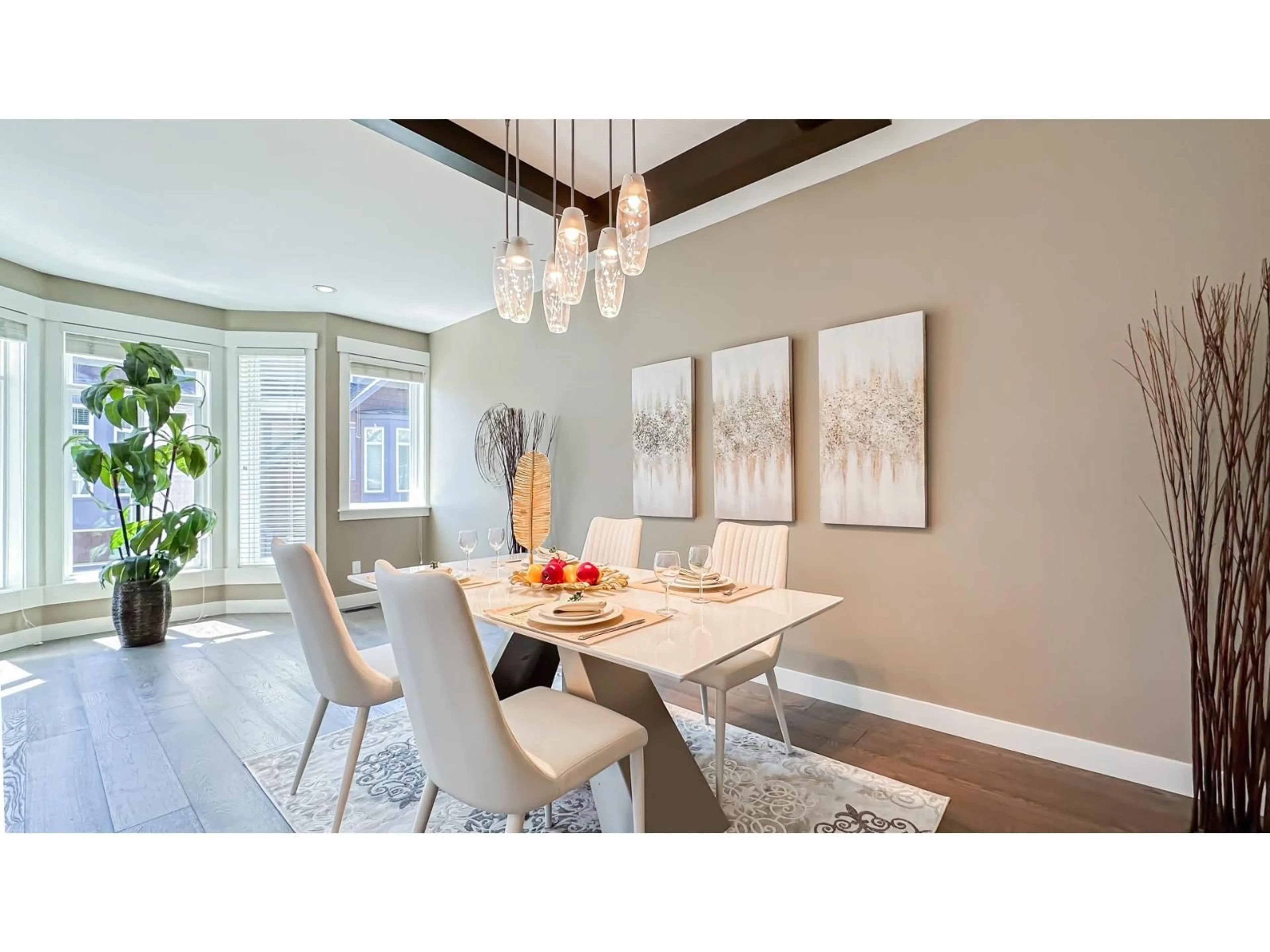 Dining room, wood/laminate floor for 25 - 15977 26 AVENUE, Surrey British Columbia V3Z2W7