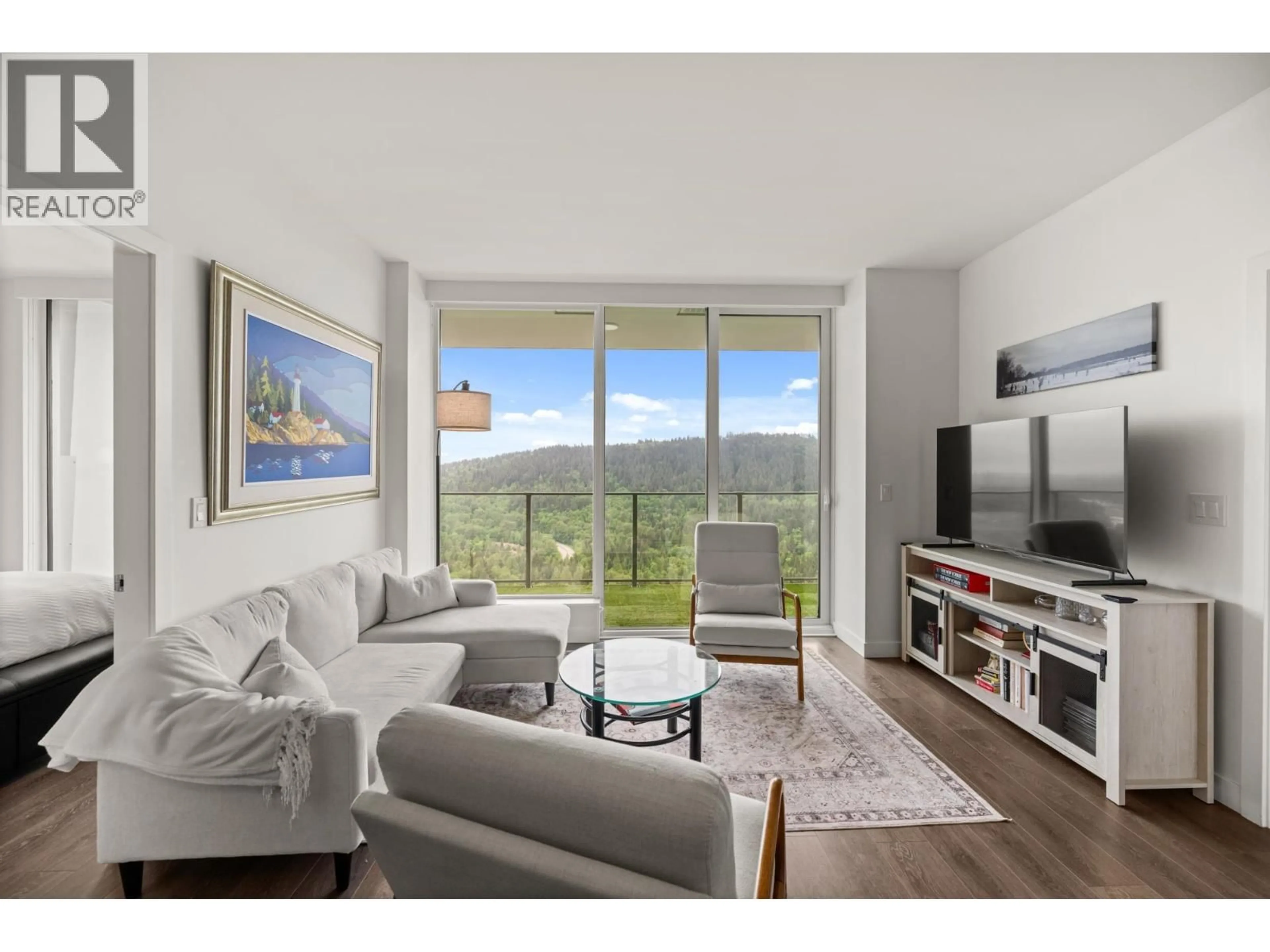 Living room with furniture, unknown for 4102 - 567 CLARKE ROAD, Coquitlam British Columbia V3J0K7