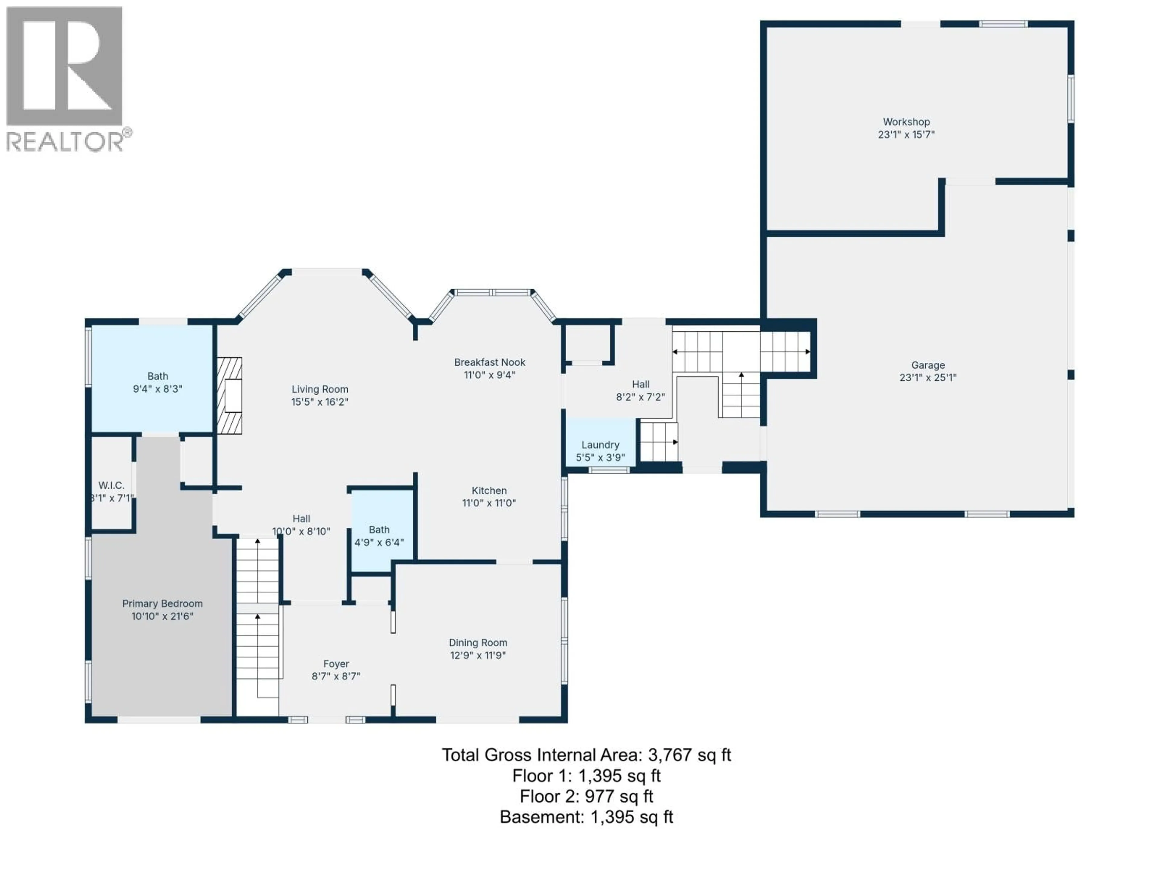 Floor plan for 10706 244 ROAD, Fort St. John British Columbia V1J8J6
