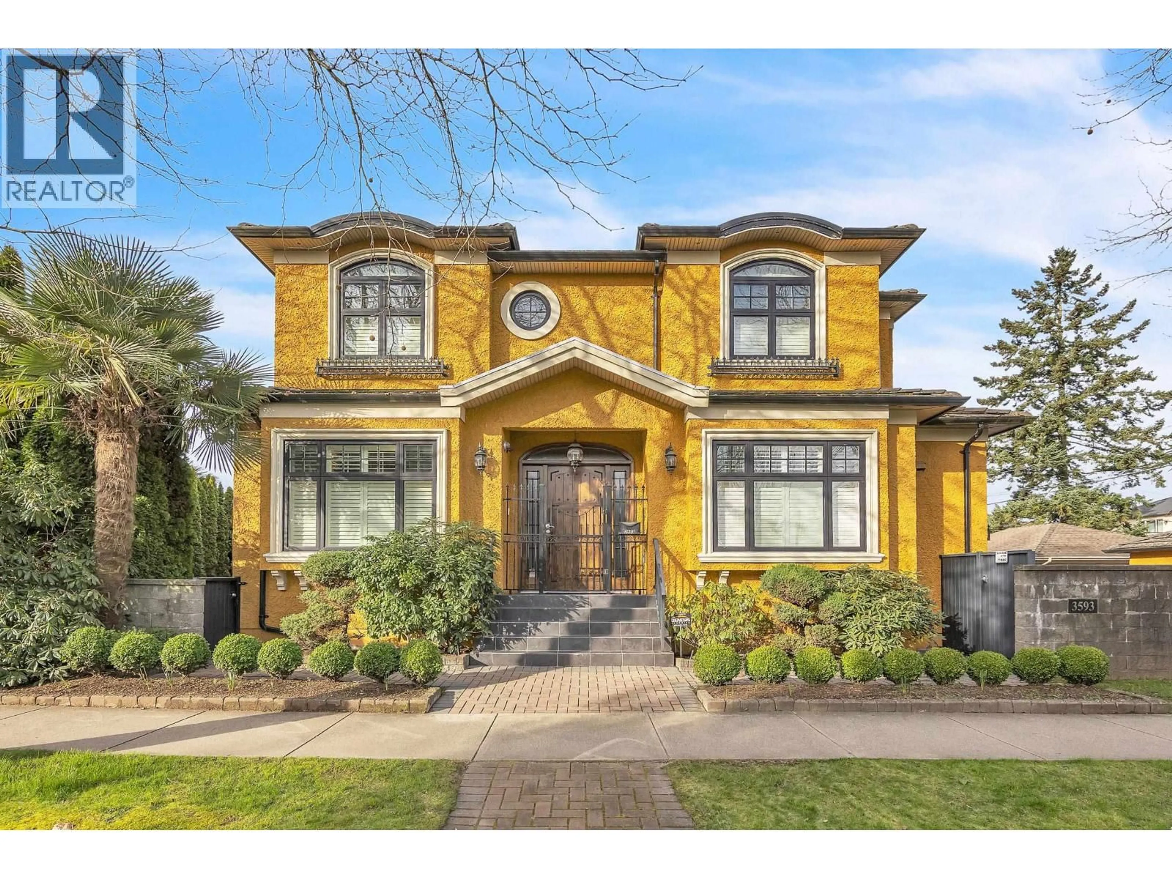 Home with brick exterior material, street for 3593 MACKENZIE STREET, Vancouver British Columbia V6L0A1