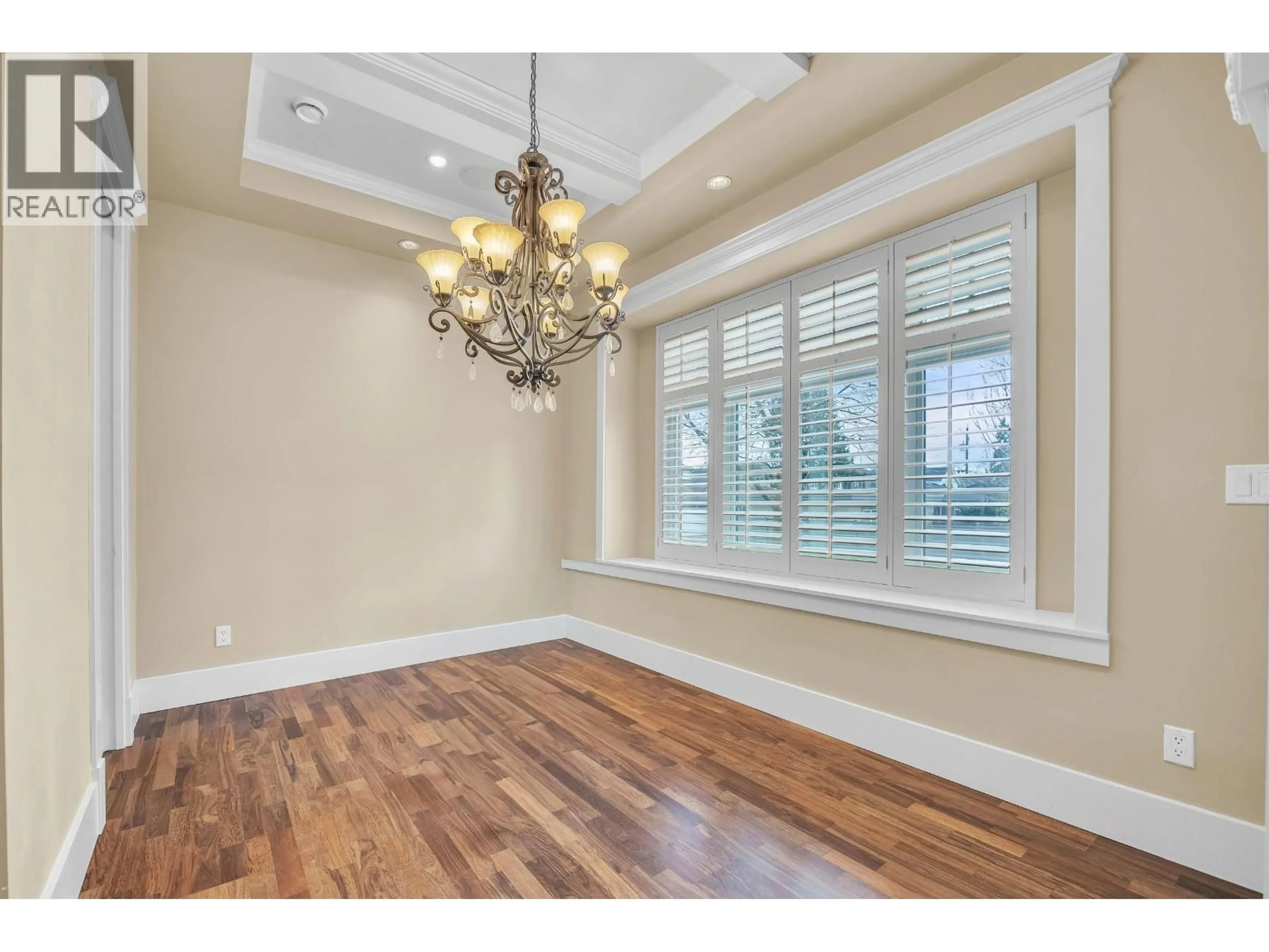 Dining room, wood/laminate floor for 3593 MACKENZIE STREET, Vancouver British Columbia V6L0A1