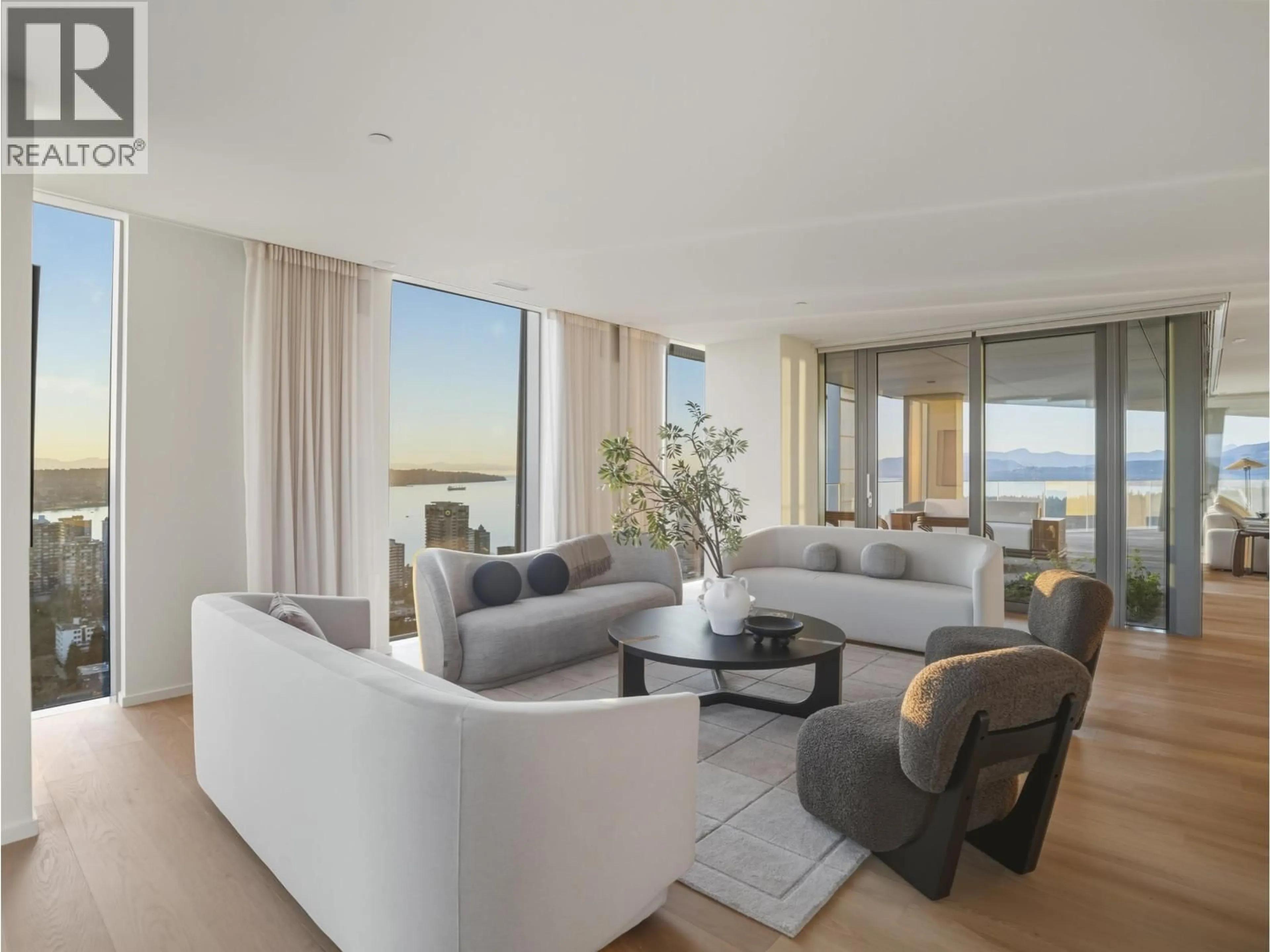 Living room with furniture, unknown for 3902 - 1568 ALBERNI STREET, Vancouver British Columbia V6G0E3