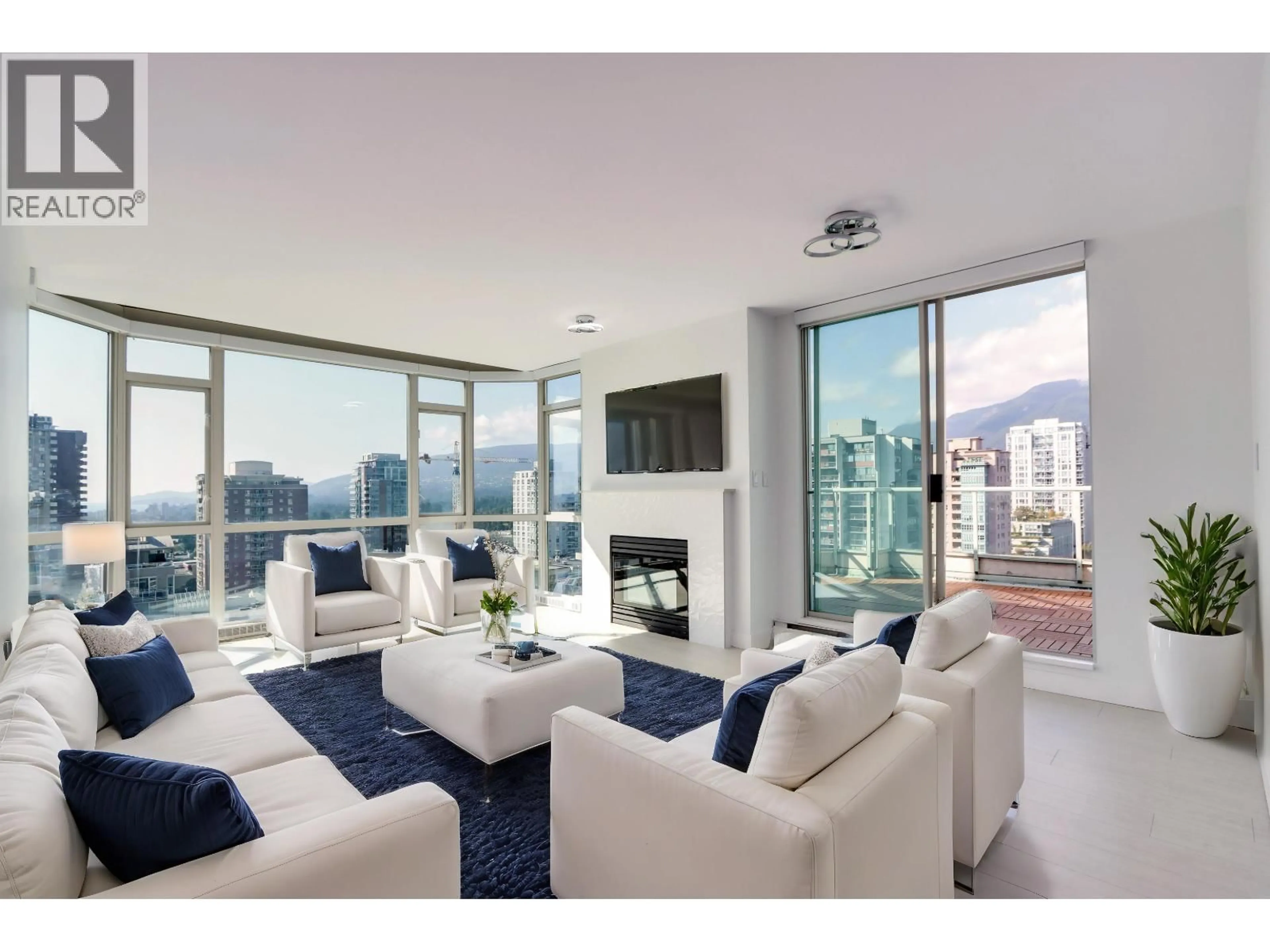 Living room with furniture, unknown for 1203 - 140 14TH STREET, North Vancouver British Columbia V7M1J2