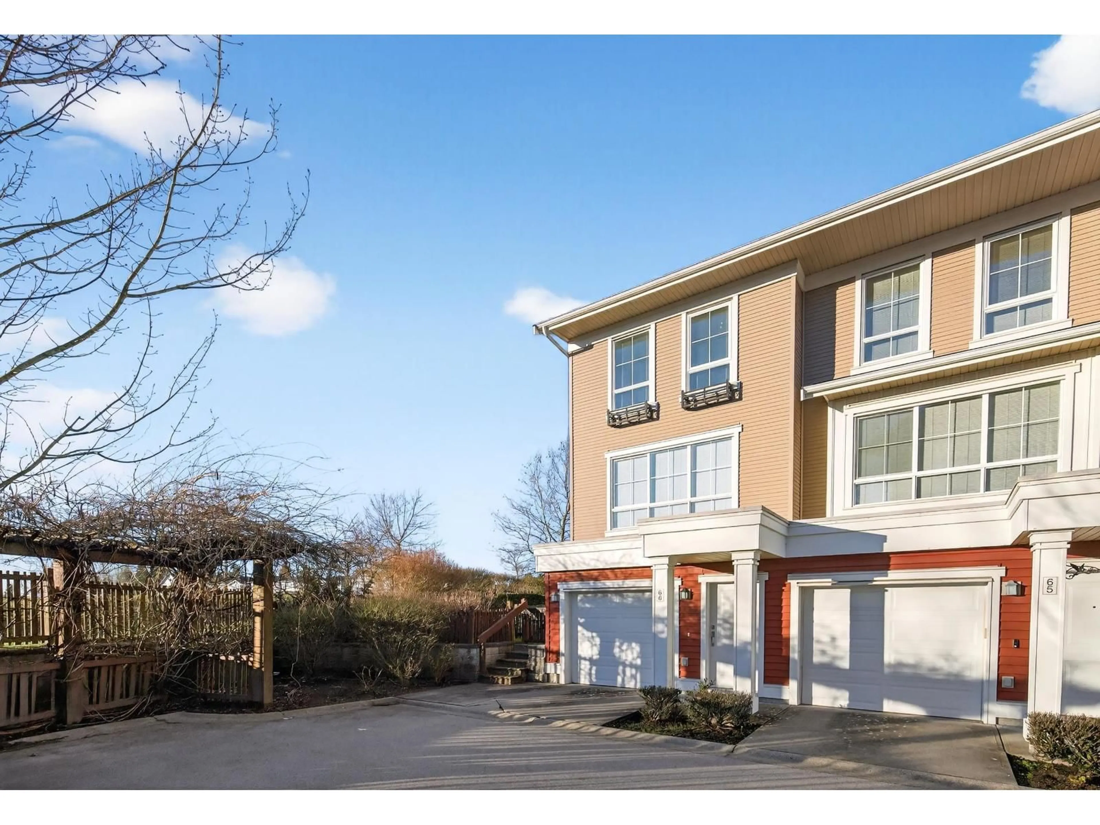 A pic from outside/outdoor area/front of a property/back of a property/a pic from drone, street for 66 - 19505 68A AVENUE, Surrey British Columbia V4N6K3