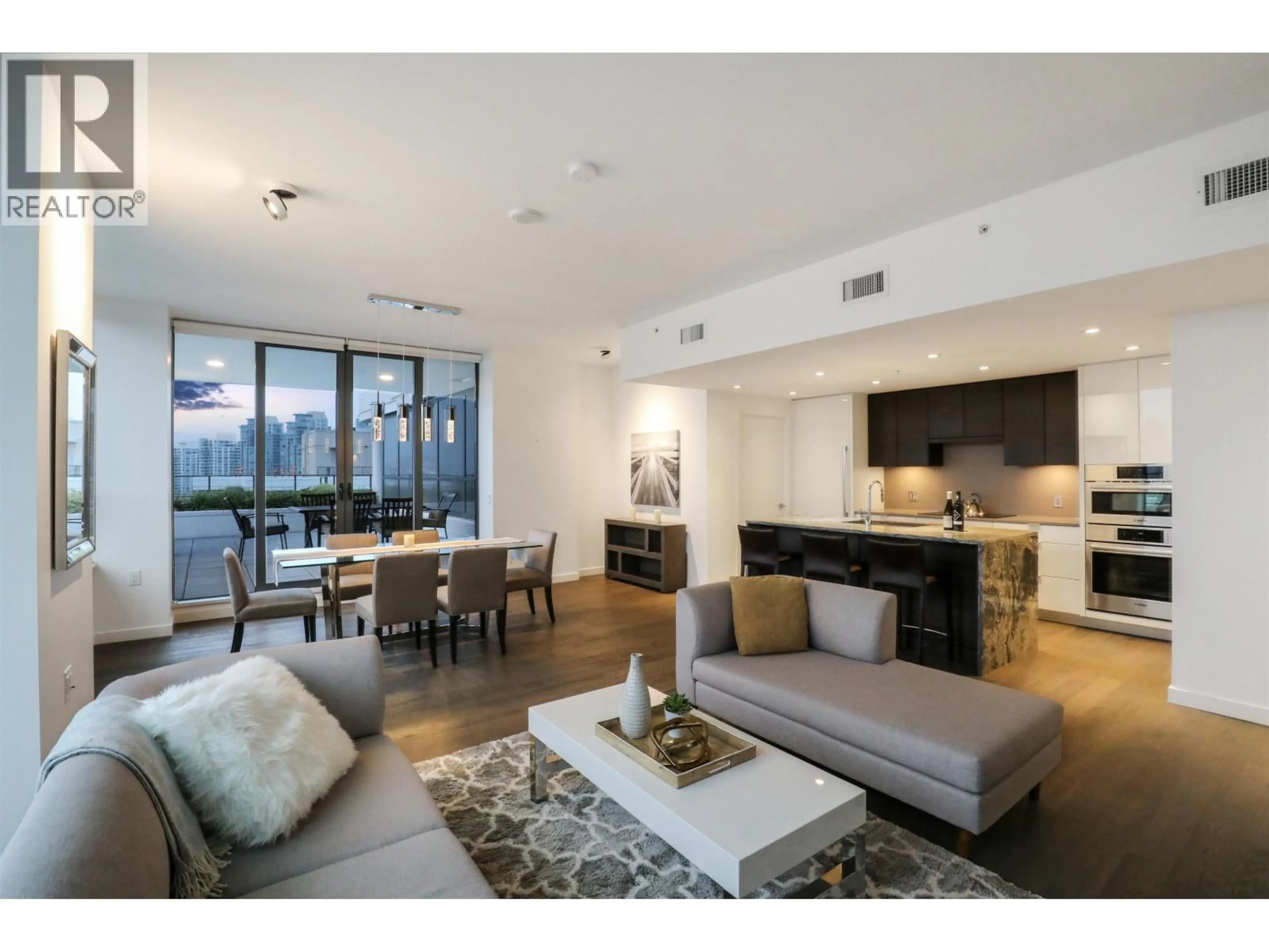 Living room with furniture, unknown for 1302 - 1688 PULLMAN PORTER STREET, Vancouver British Columbia V6A0H3