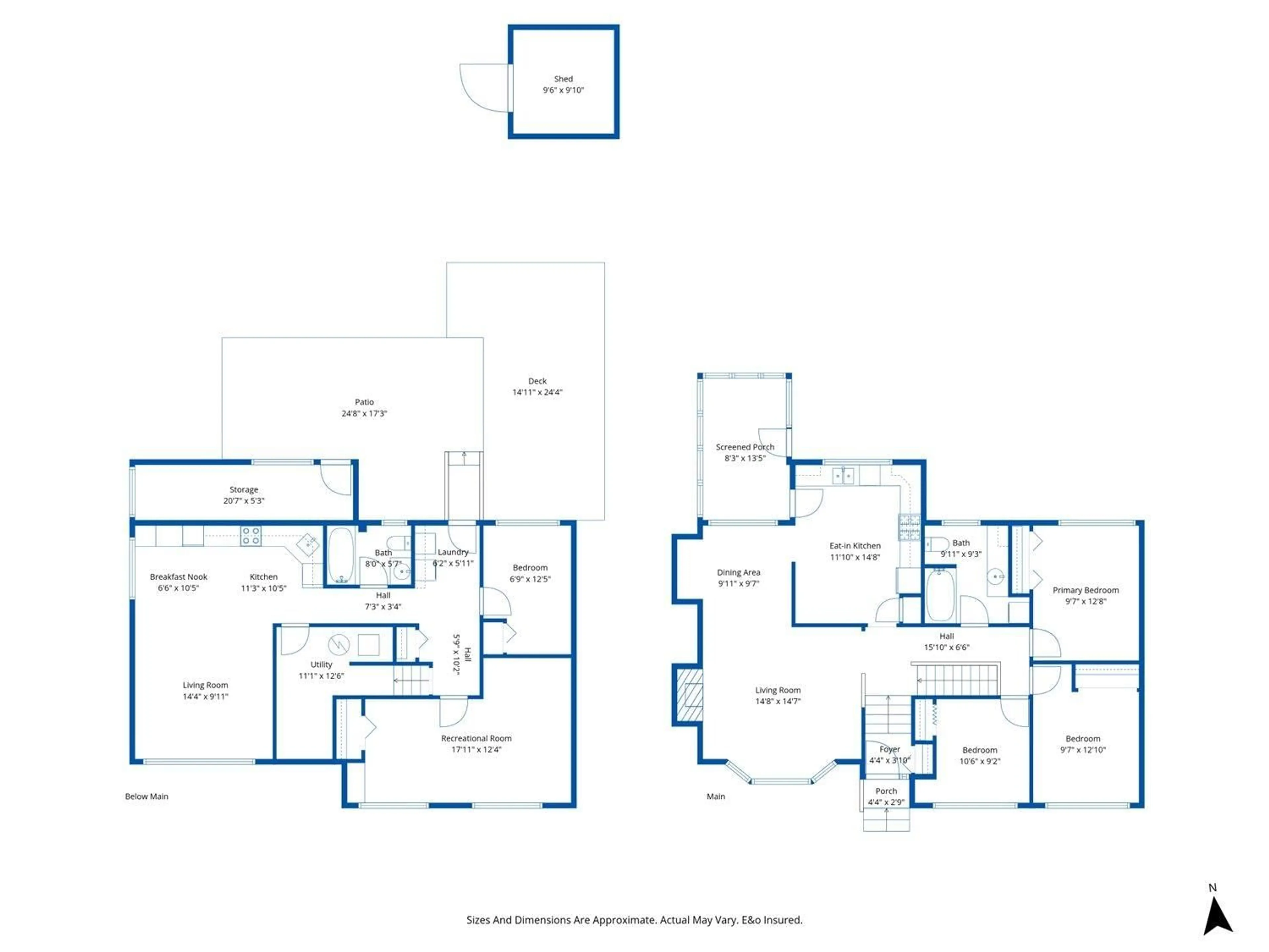 Floor plan for 14983 CANARY DRIVE, Surrey British Columbia V3R4V2