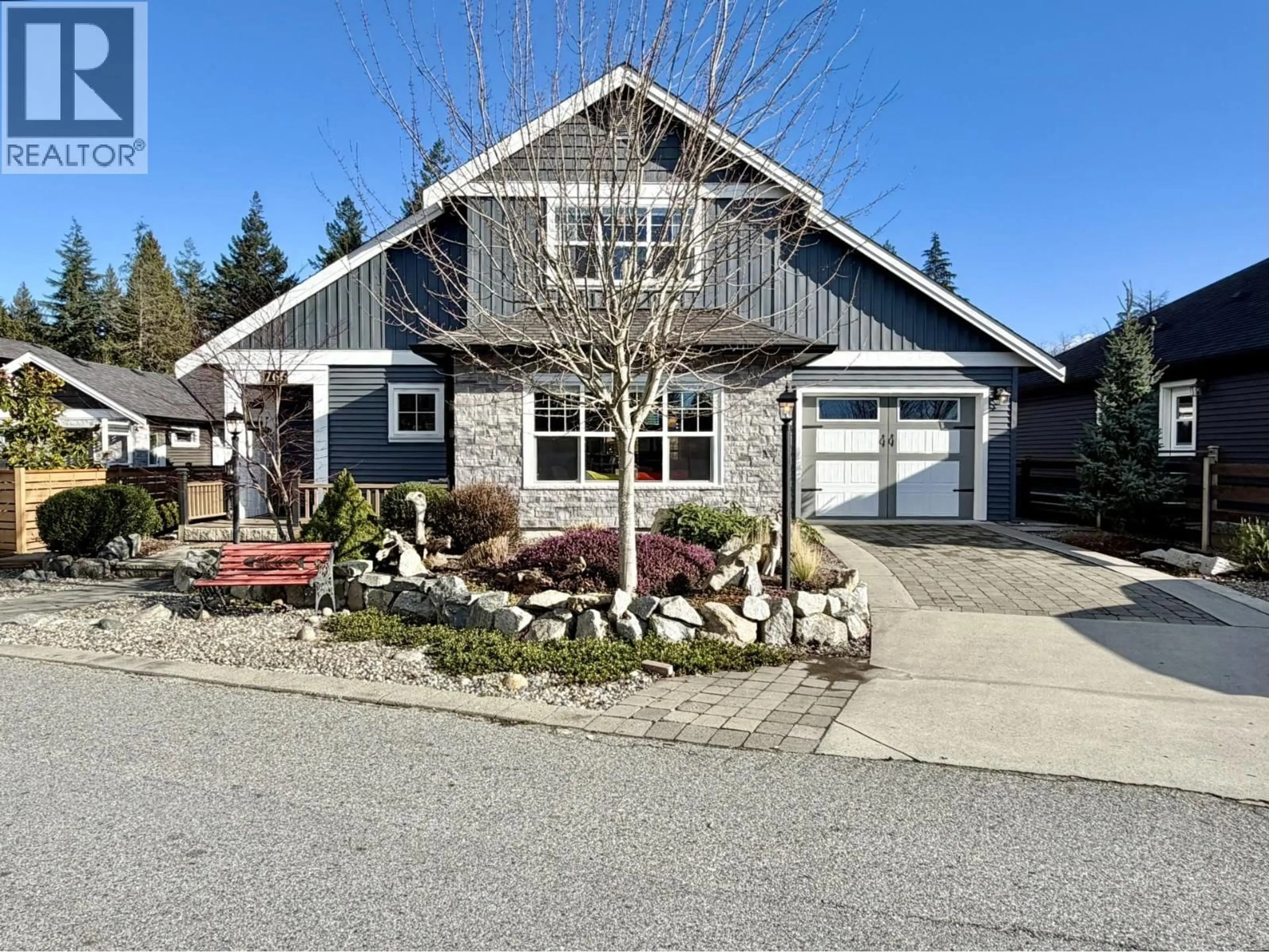 Home with brick exterior material, street for 766 COOPER LANE, Gibsons British Columbia V0N1V7