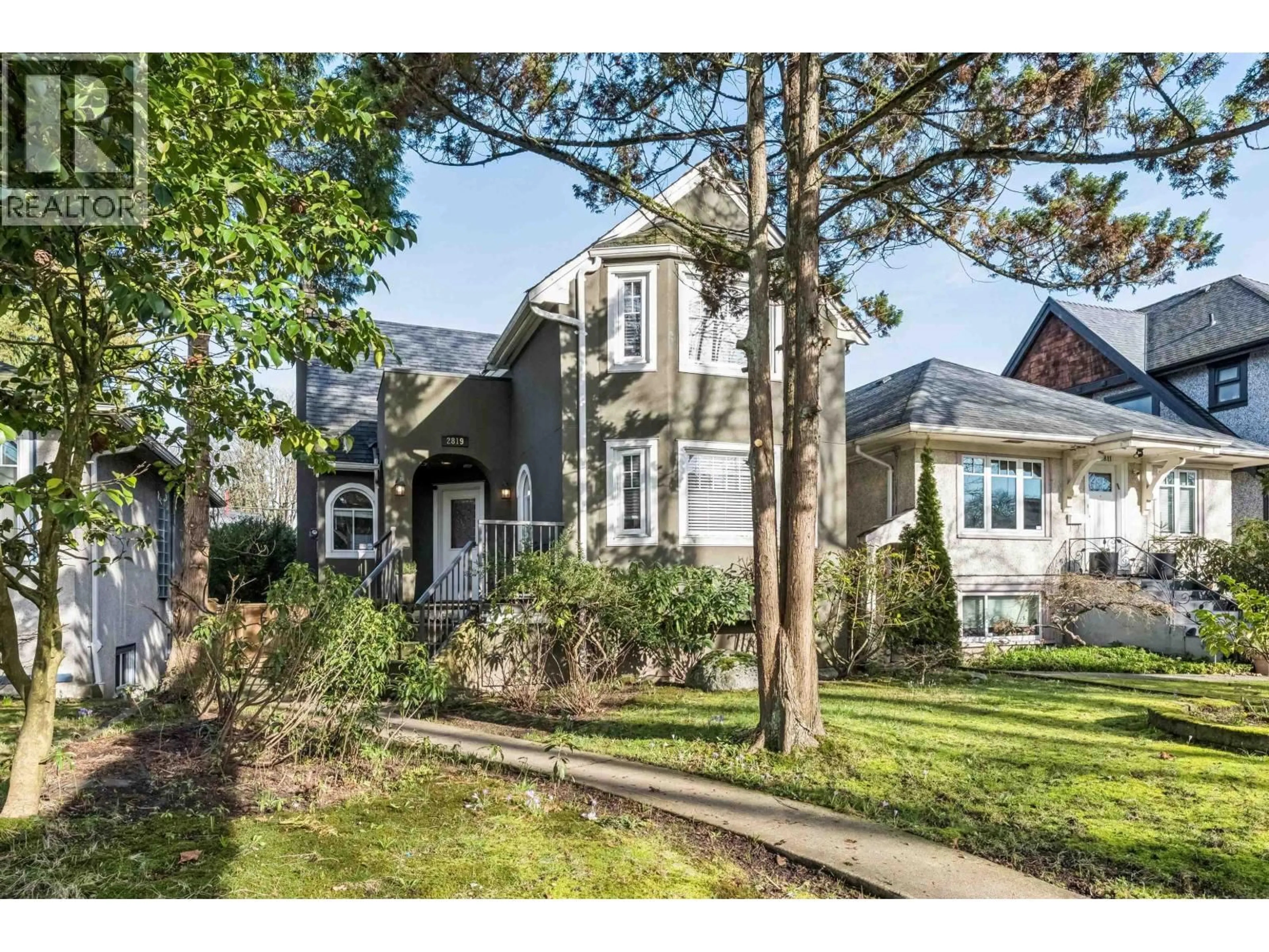 Home with brick exterior material, street for 2819 13TH AVENUE, Vancouver British Columbia V6K2T6