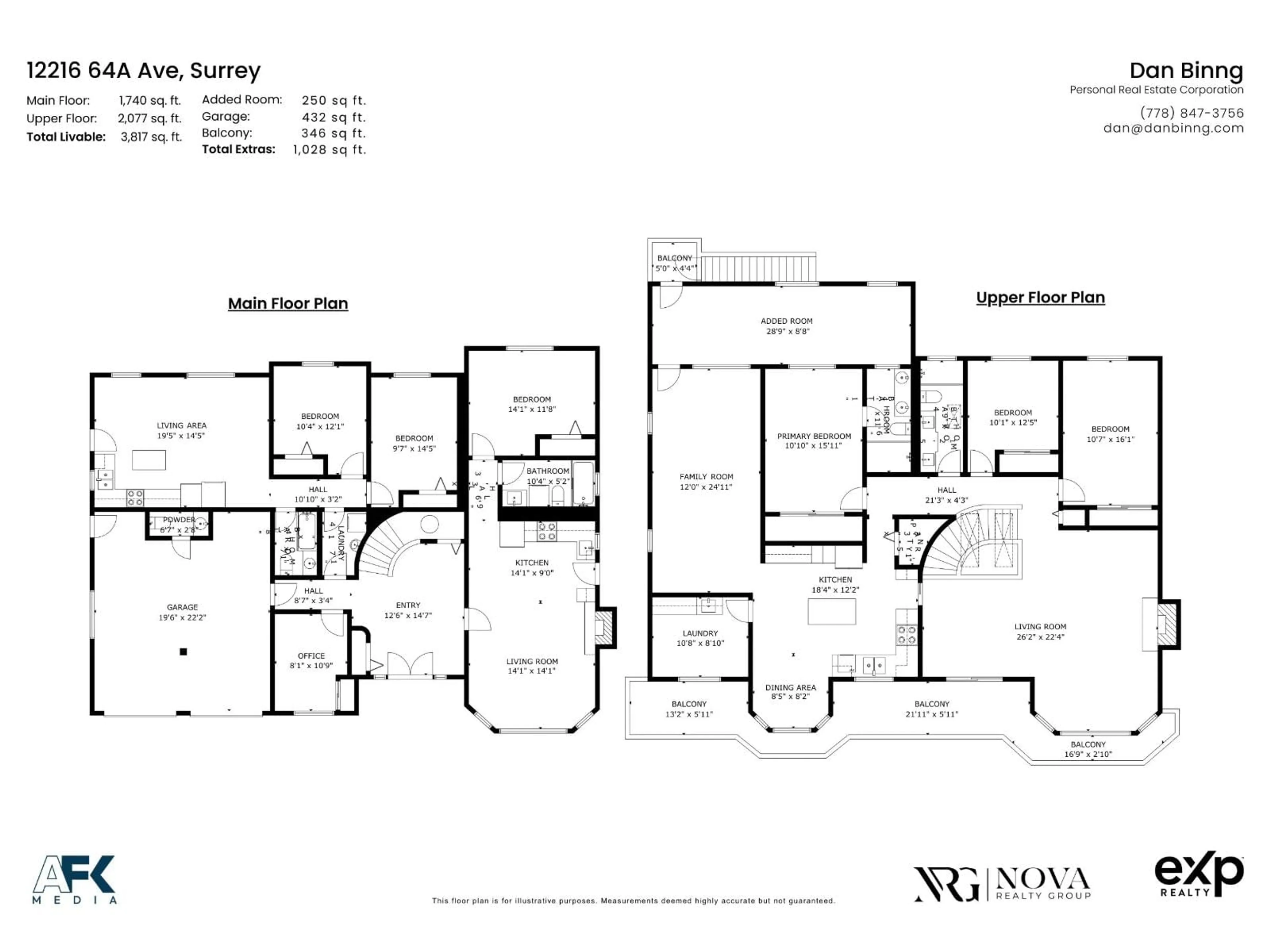 Floor plan for 12216 64A AVENUE, Surrey British Columbia V3W3R8