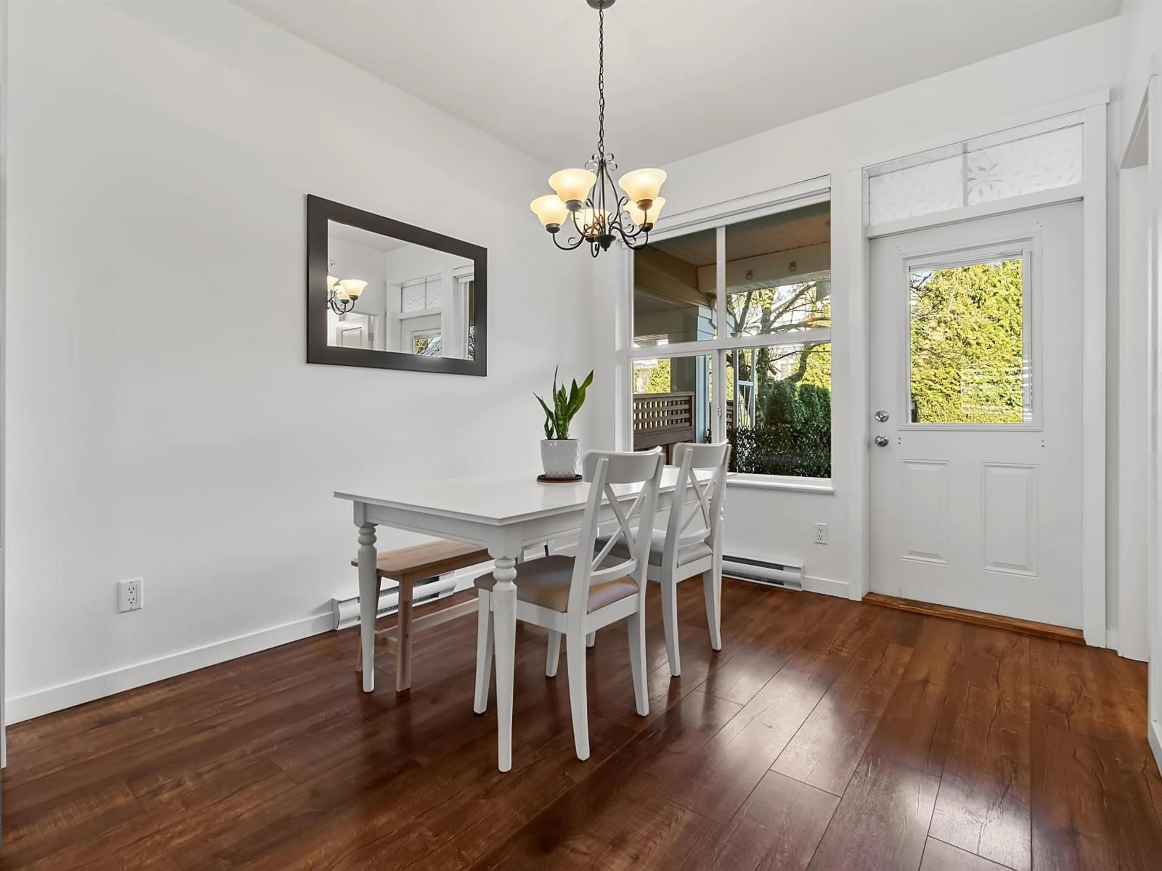Dining room, wood/laminate floor for 2 - 20460 66 AVENUE, Langley British Columbia V2Y3B6