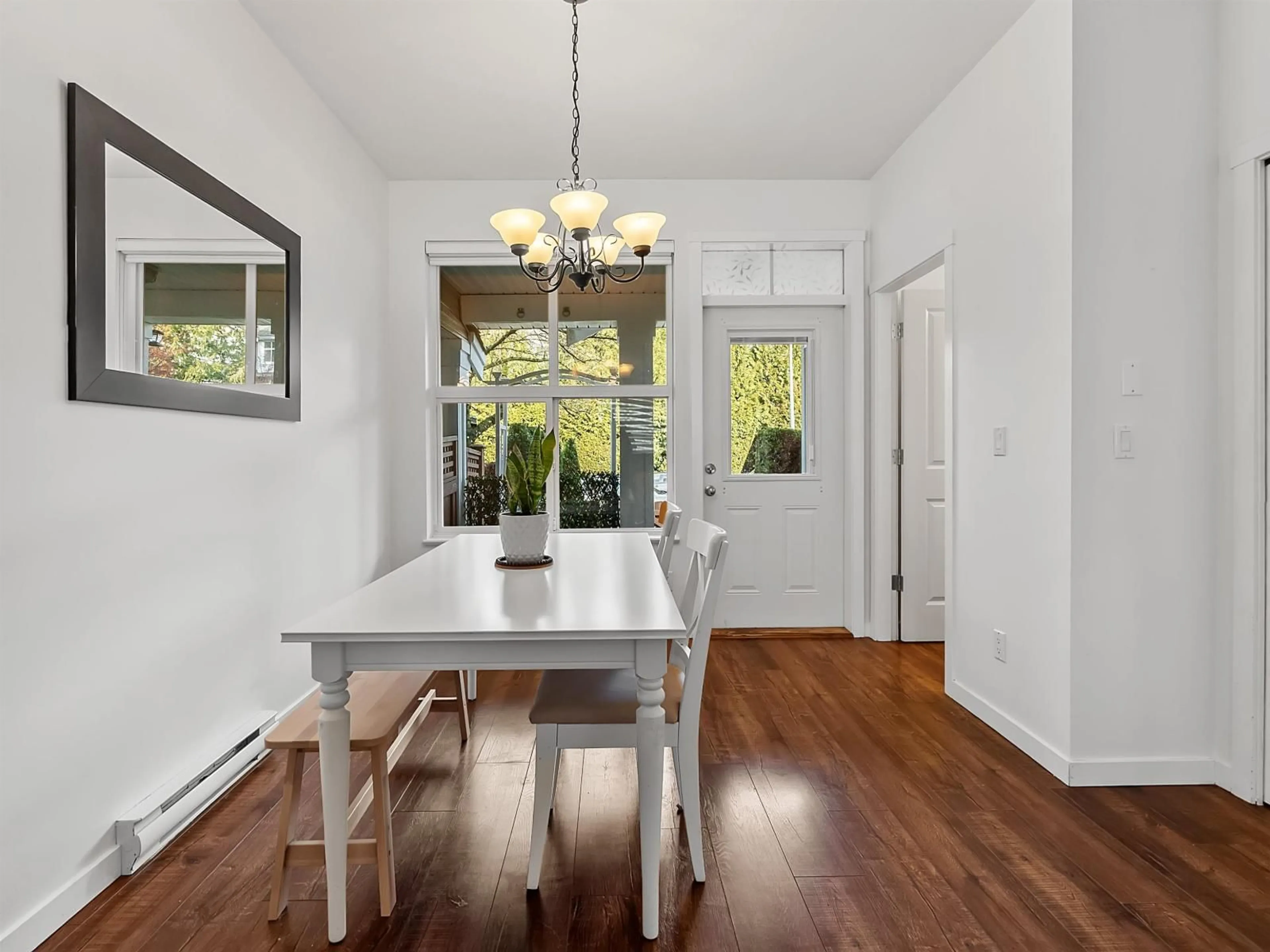 Dining room, wood/laminate floor for 2 - 20460 66 AVENUE, Langley British Columbia V2Y3B6