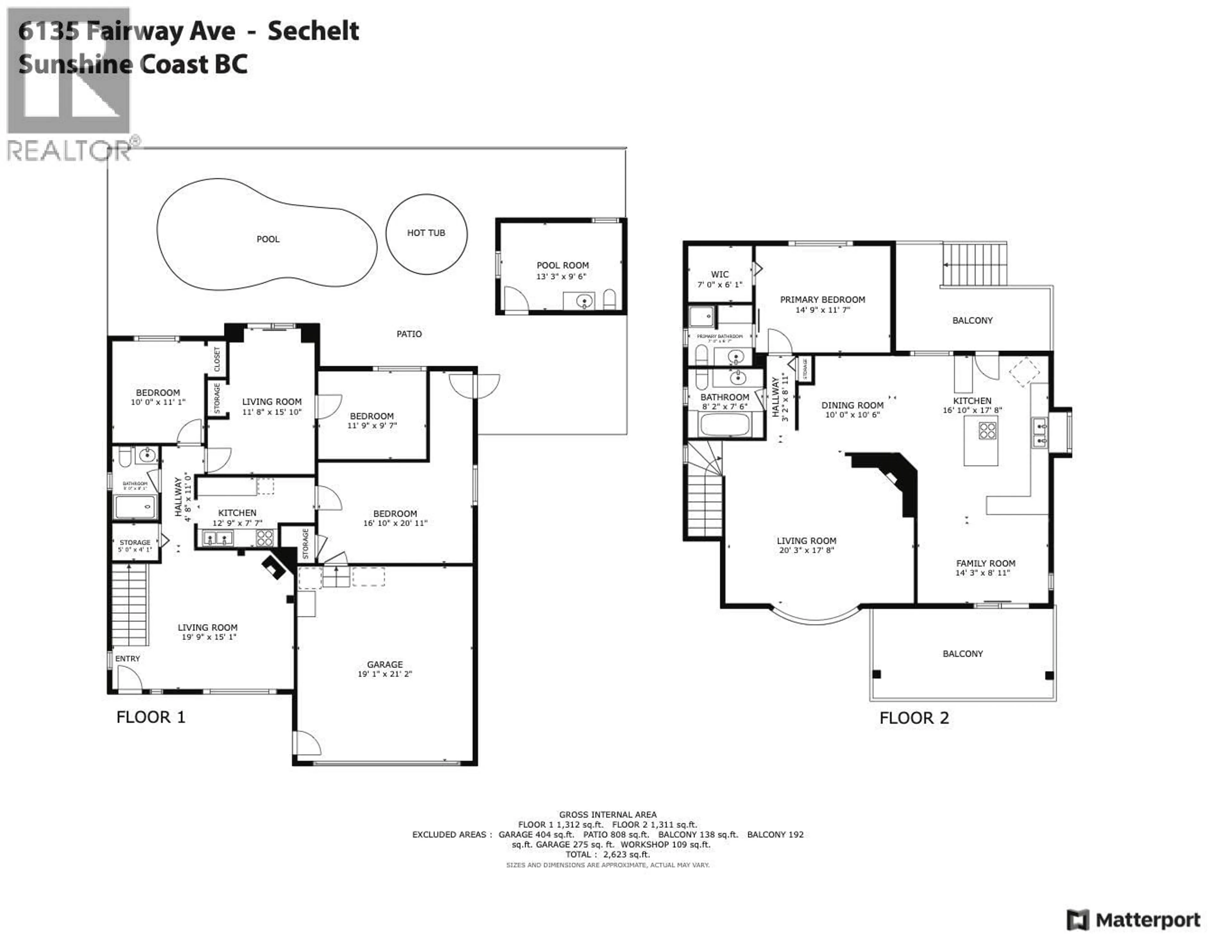 Floor plan for 6135 FAIRWAY AVENUE, Sechelt British Columbia V7Z0L6