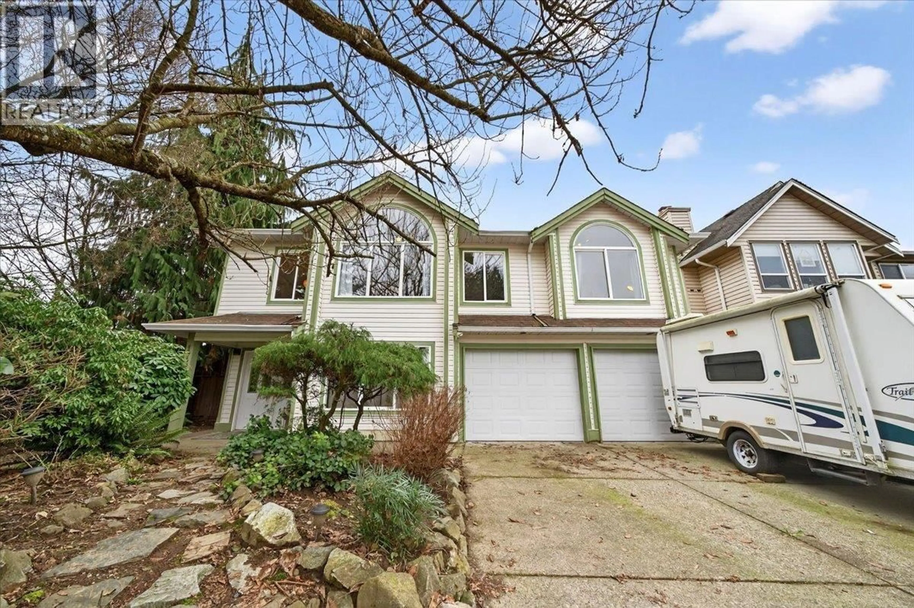 Home with vinyl exterior material, street for 1736 PEKRUL PLACE, Port Coquitlam British Columbia V3C6A7