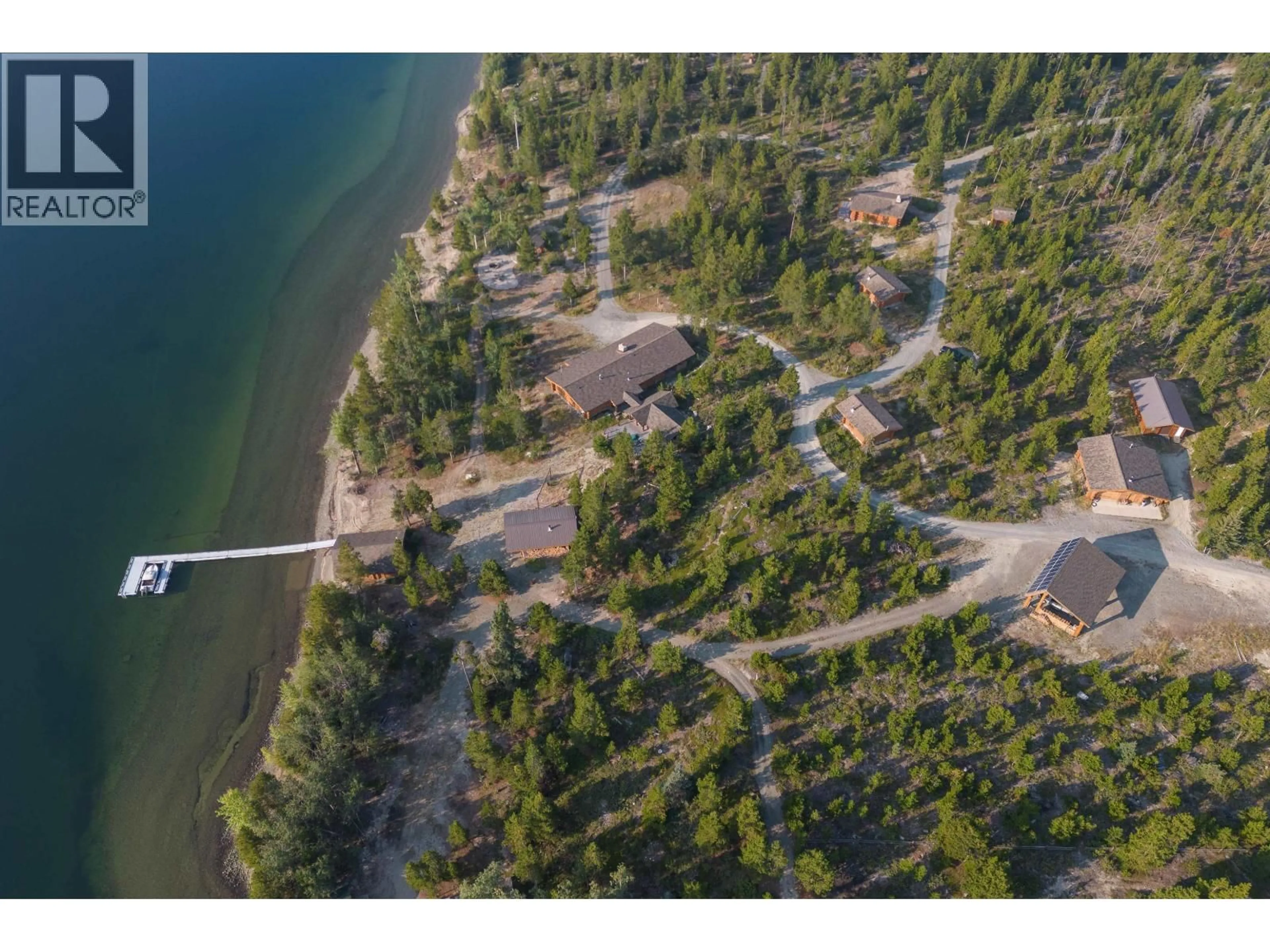 A pic from outside/outdoor area/front of a property/back of a property/a pic from drone, water/lake/river/ocean view for 2313 CHARLOTTE LAKE ROAD, Chilcotin British Columbia V0L1R0