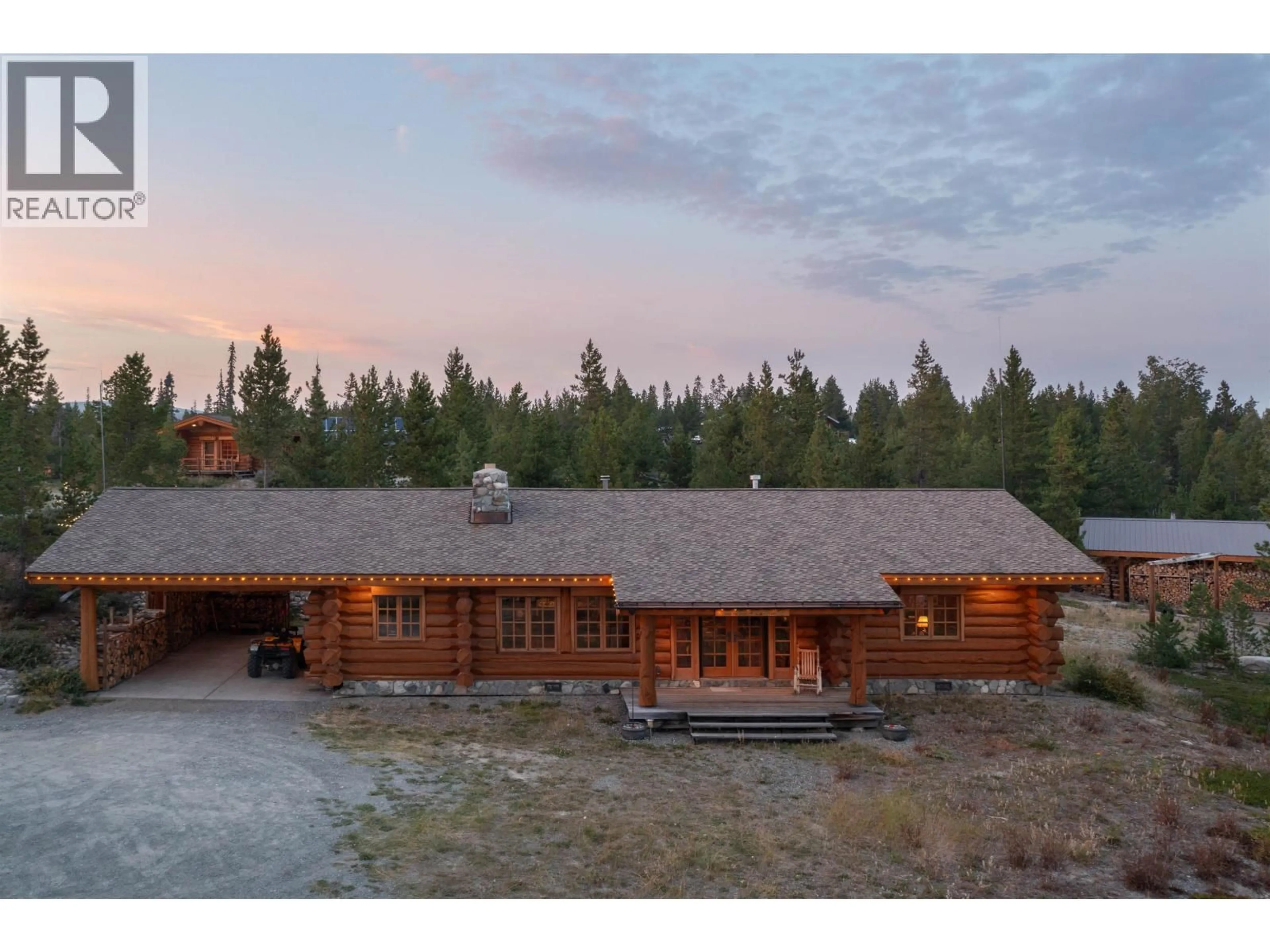A pic from outside/outdoor area/front of a property/back of a property/a pic from drone, unknown for 2313 CHARLOTTE LAKE ROAD, Chilcotin British Columbia V0L1R0