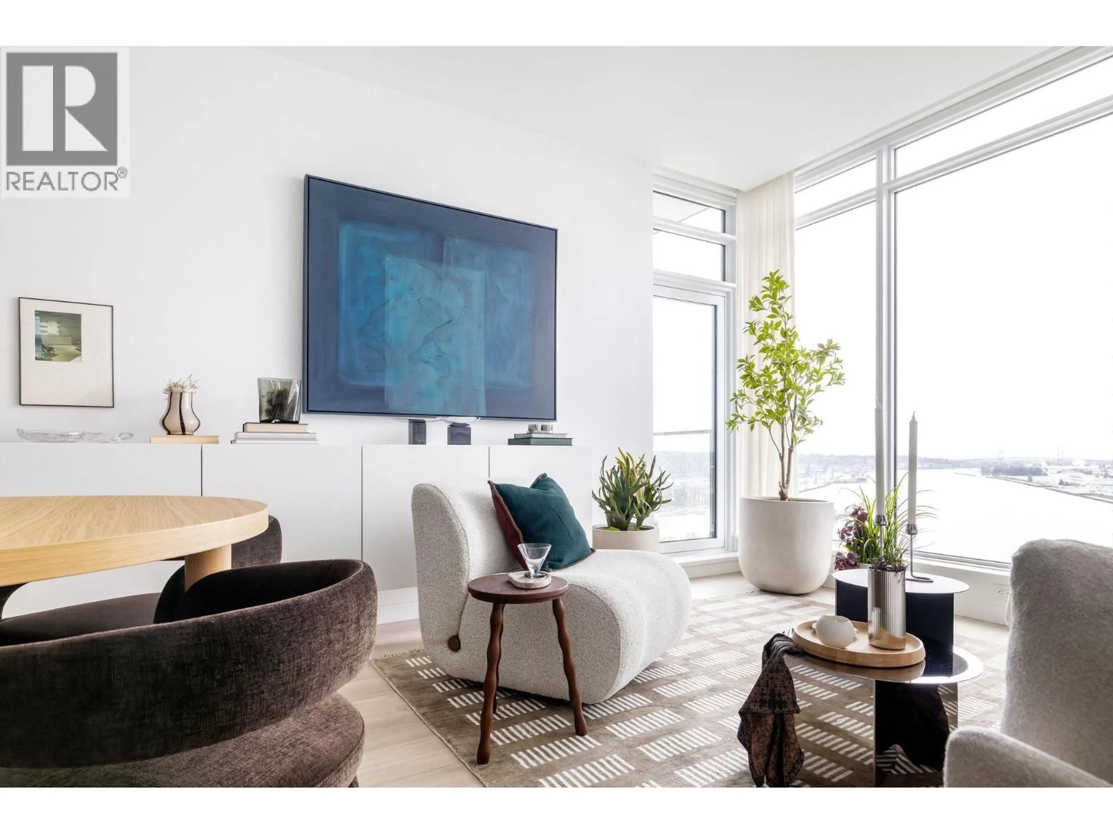 Living room with furniture, unknown for 2706 - 680 QUAYSIDE DRIVE, New Westminster British Columbia V3M0P2