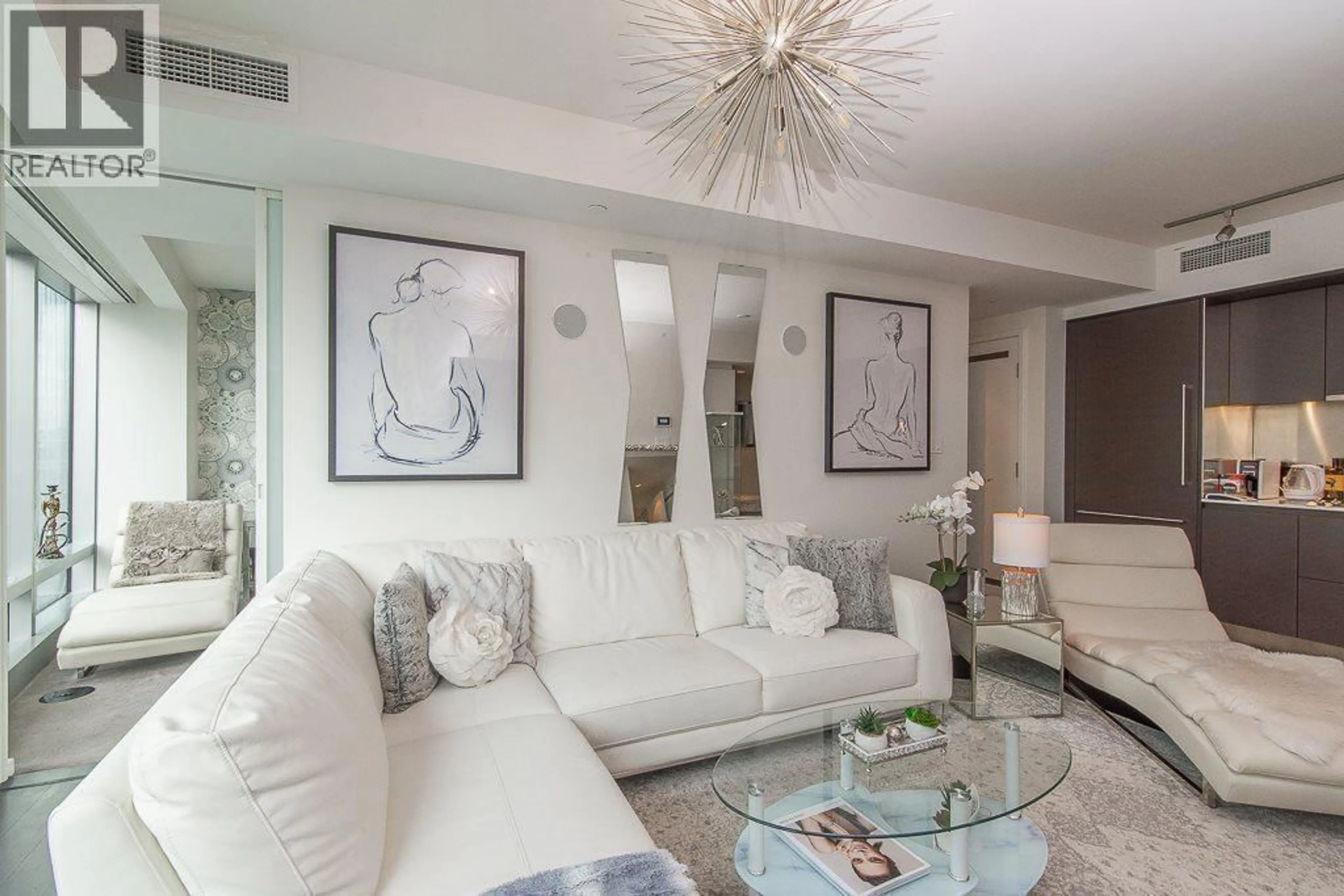 Living room with furniture, unknown for 2305 - 1151 GEORGIA STREET, Vancouver British Columbia V6E0B3